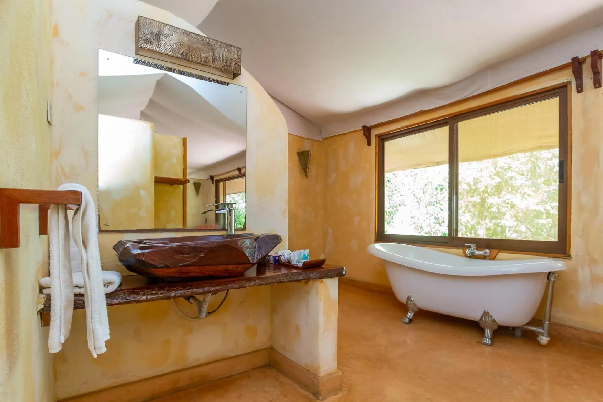 Bathroom in PrideInn Mara Camp & Cottages