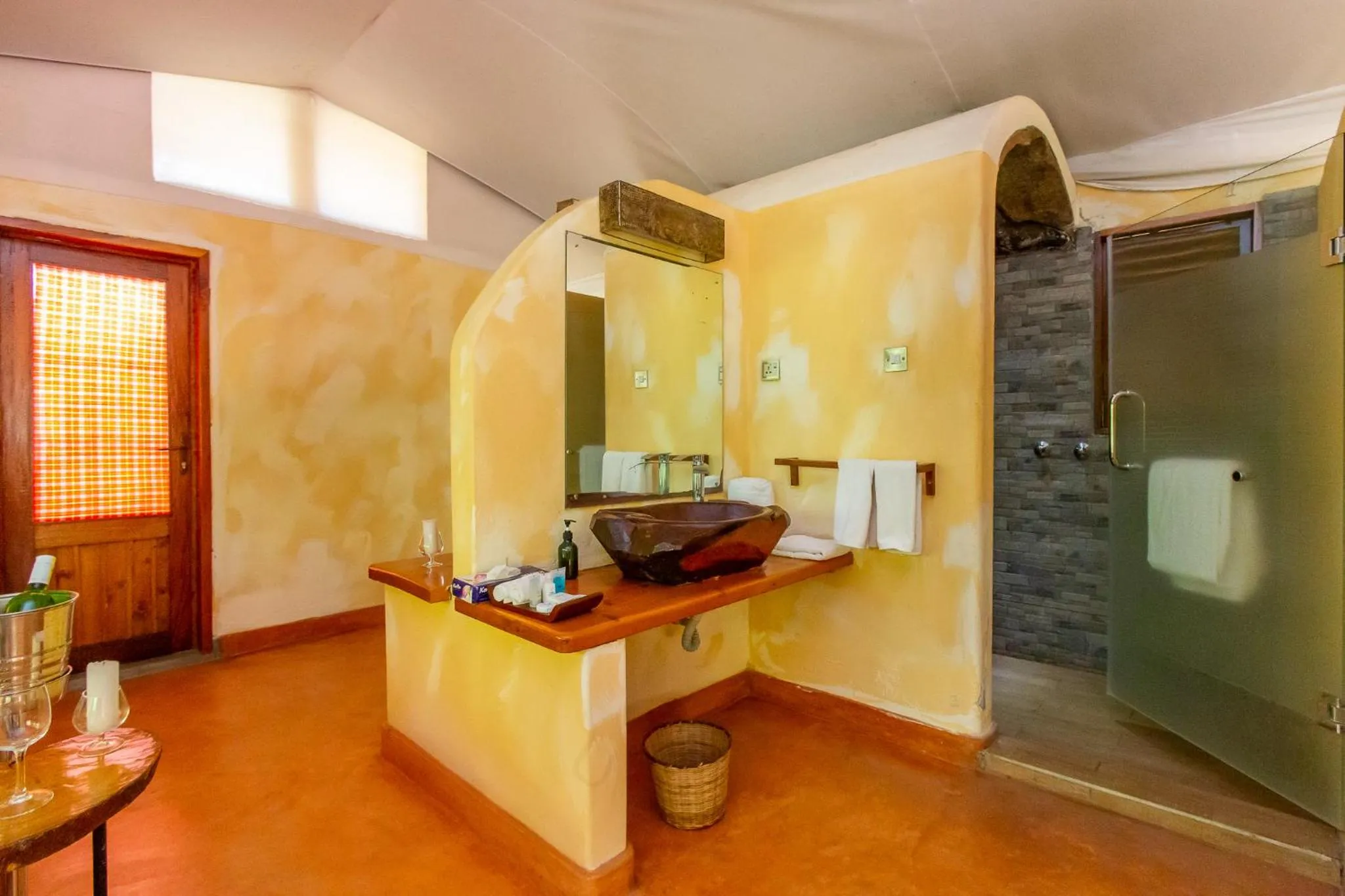 Bathroom in PrideInn Mara Camp & Cottages