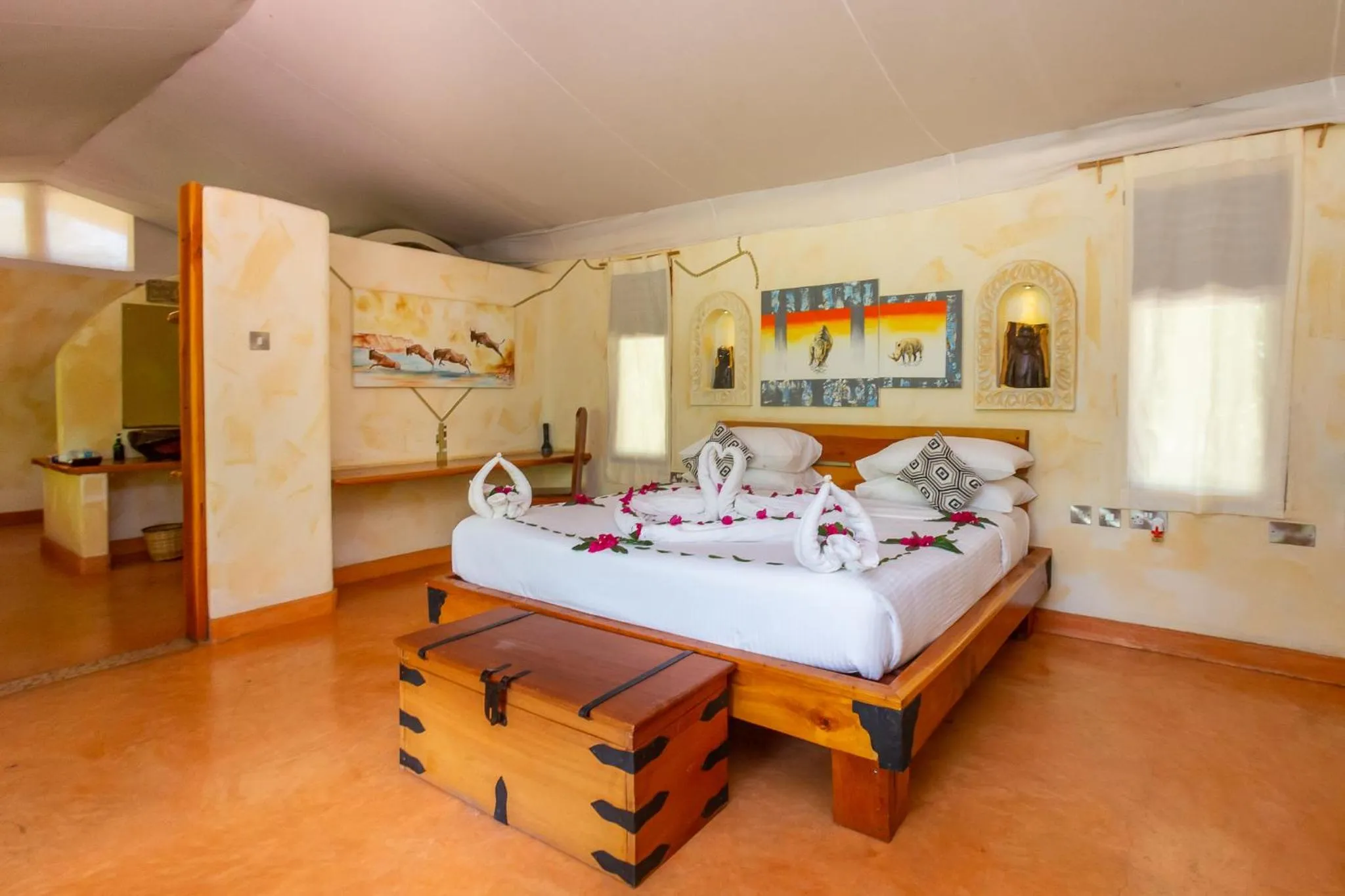 Photo of the whole room, Bed in PrideInn Mara Camp & Cottages