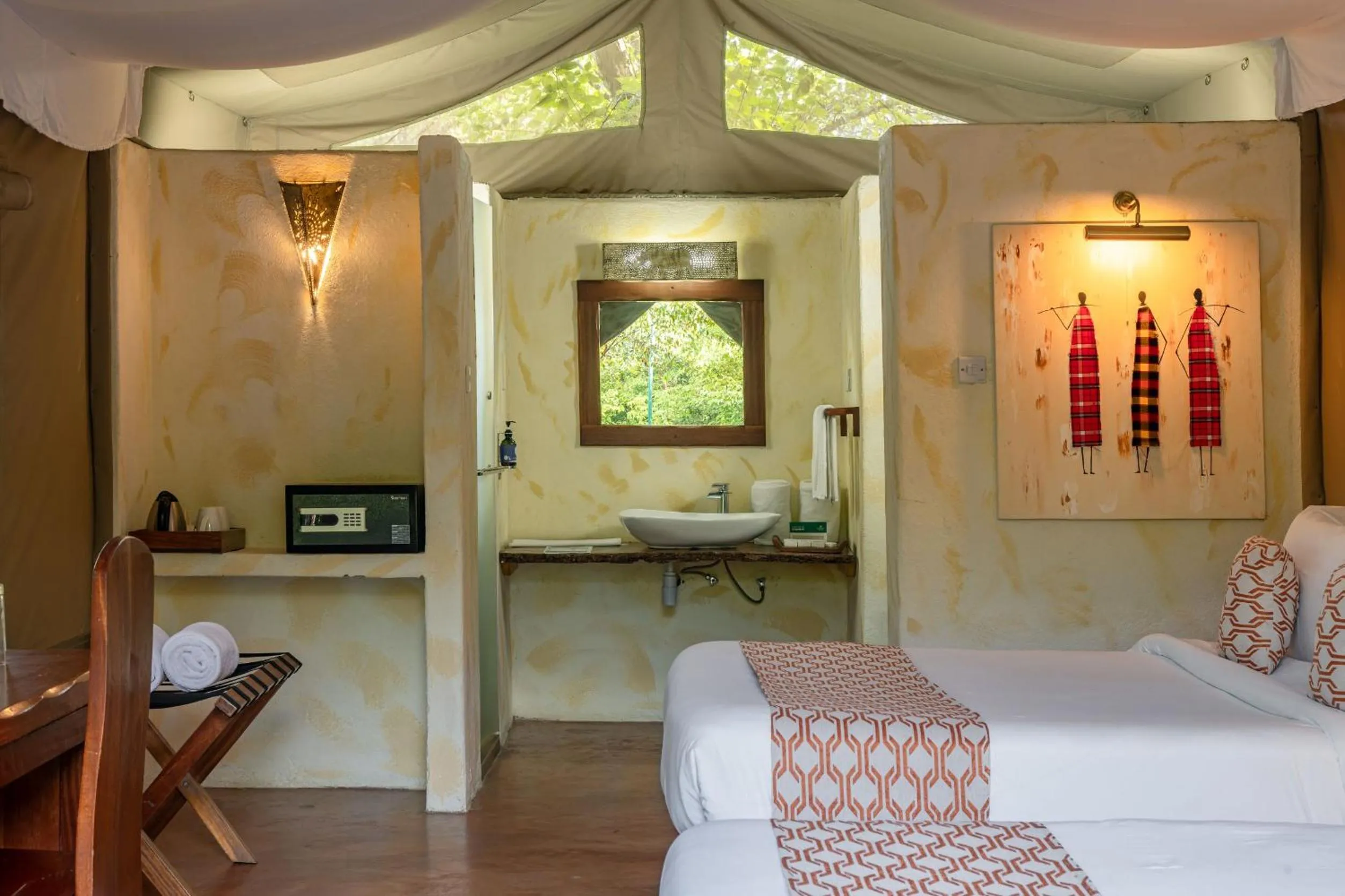 Bedroom, Bed in PrideInn Mara Camp & Cottages