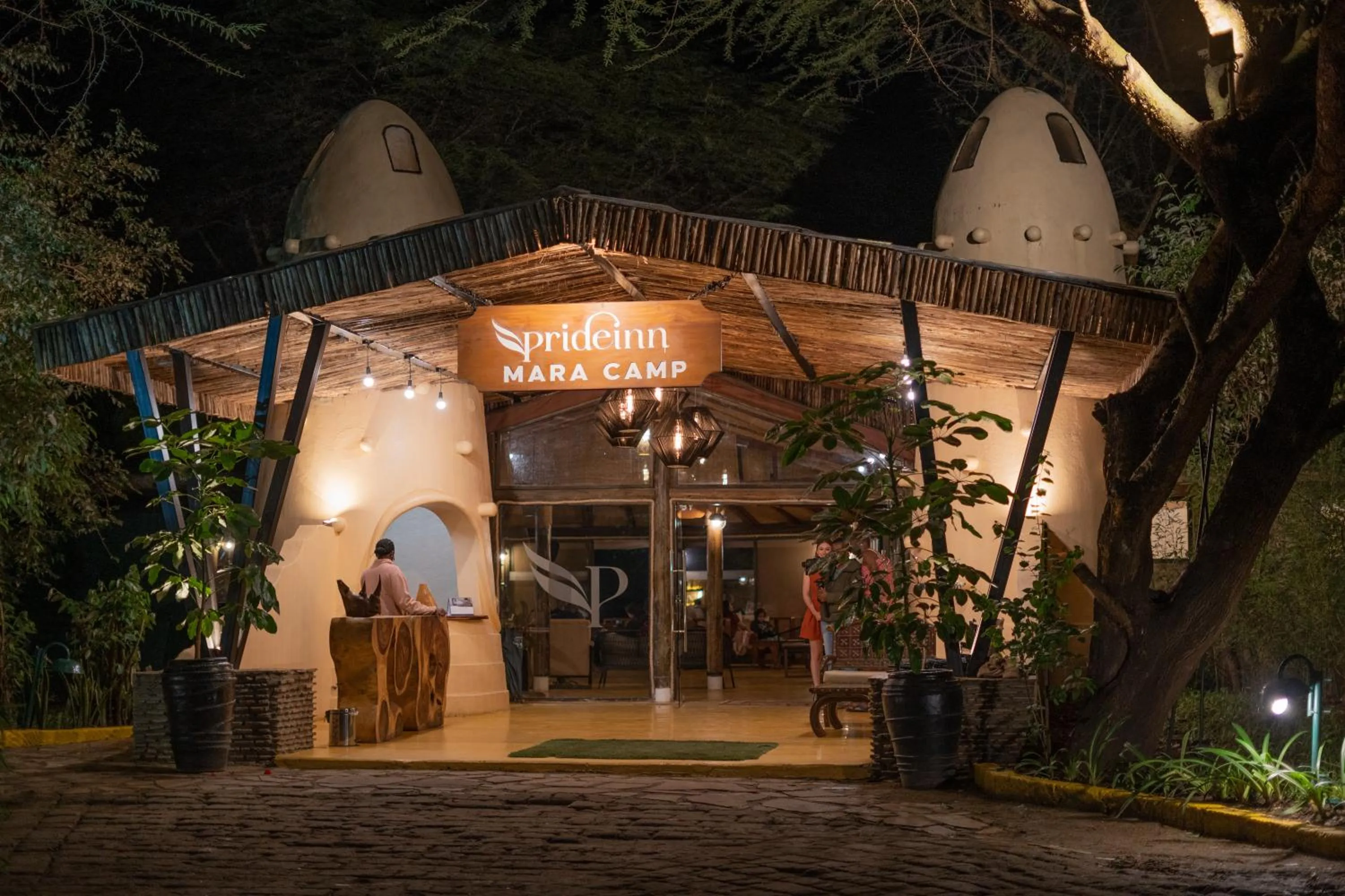 Lobby or reception in PrideInn Mara Camp & Cottages