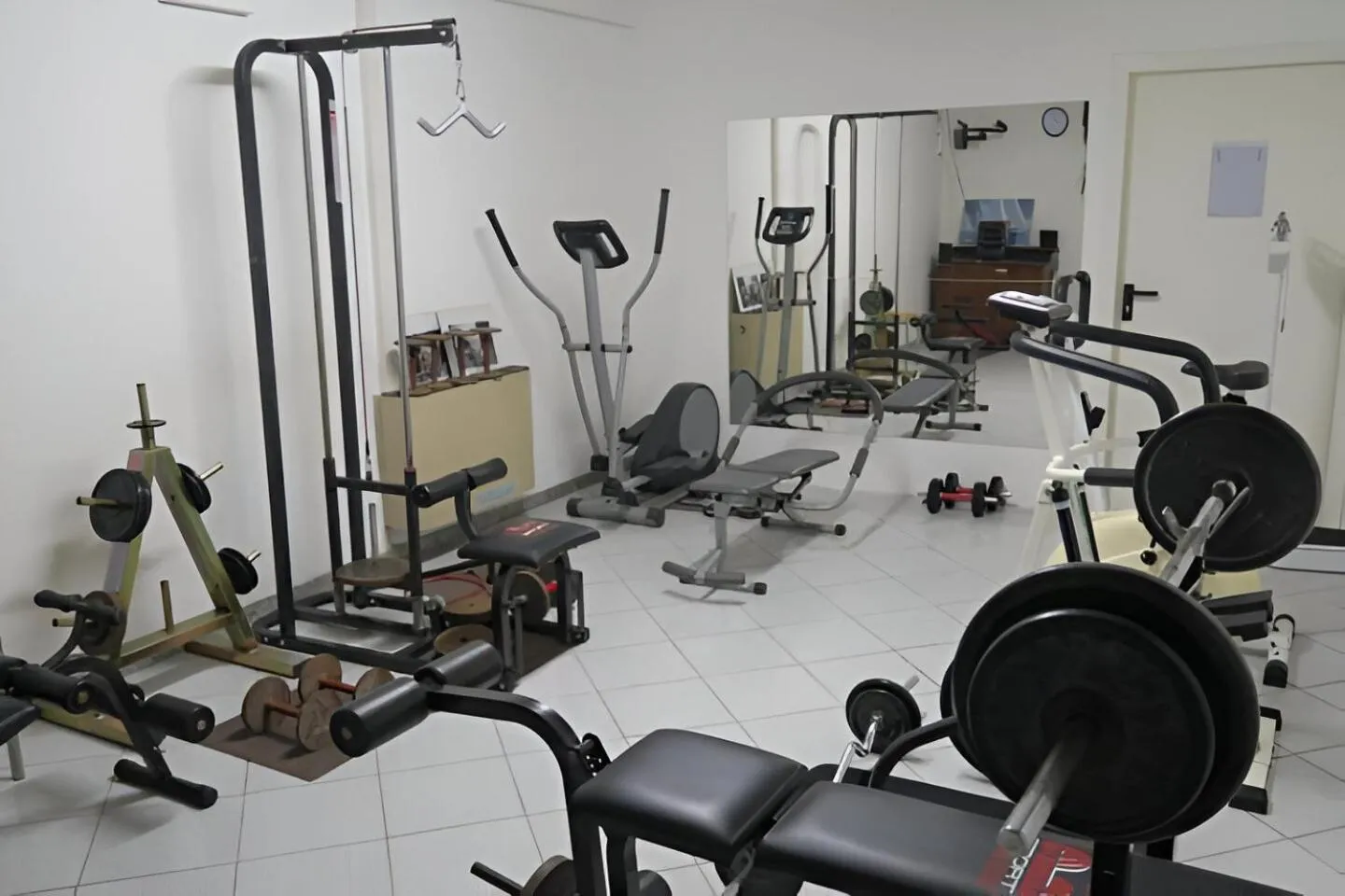 Fitness centre/facilities in Hotel Angelini