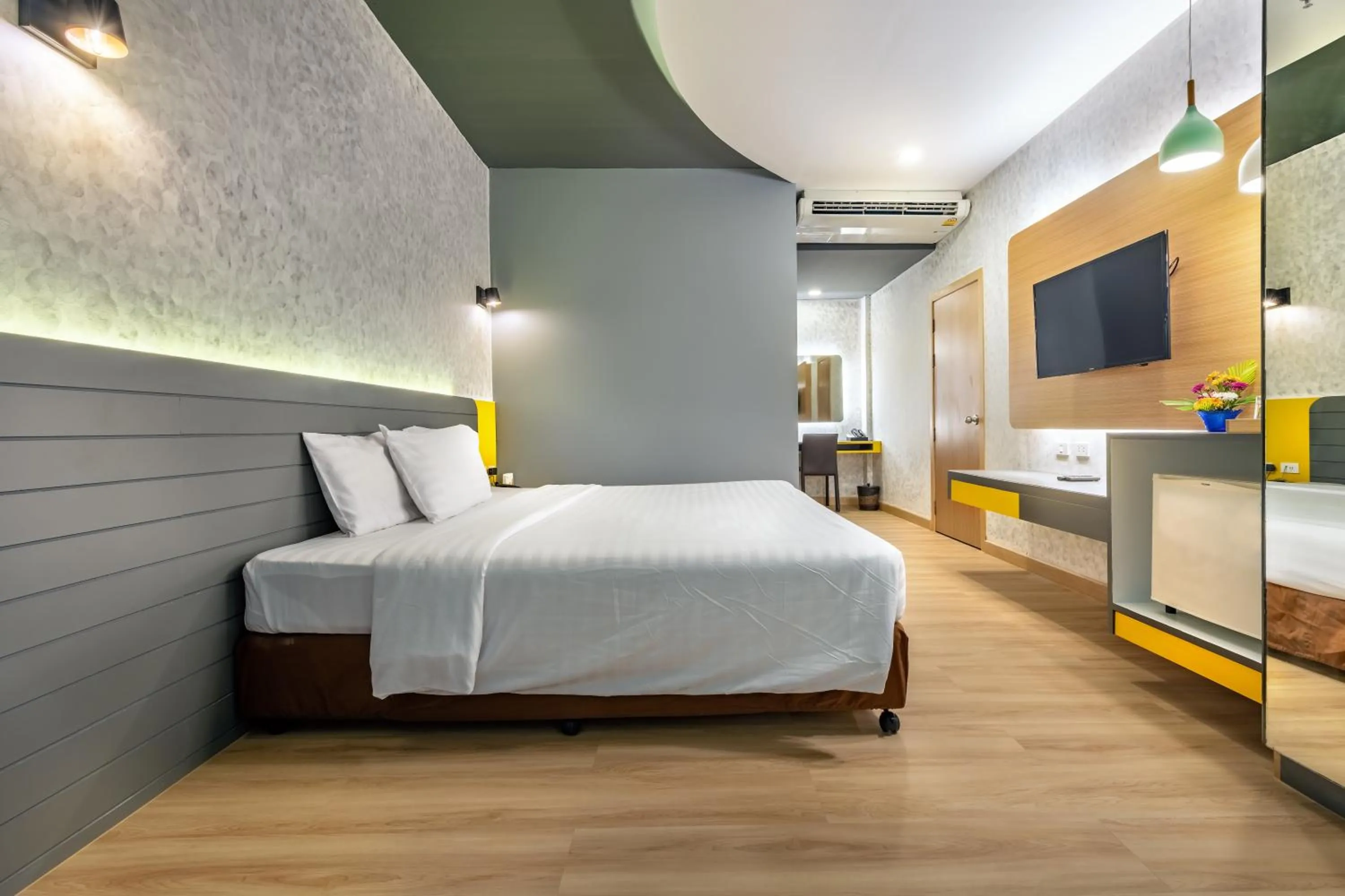 Bed in Qiu Hotel Sukhumvit - BTS On Nut Station