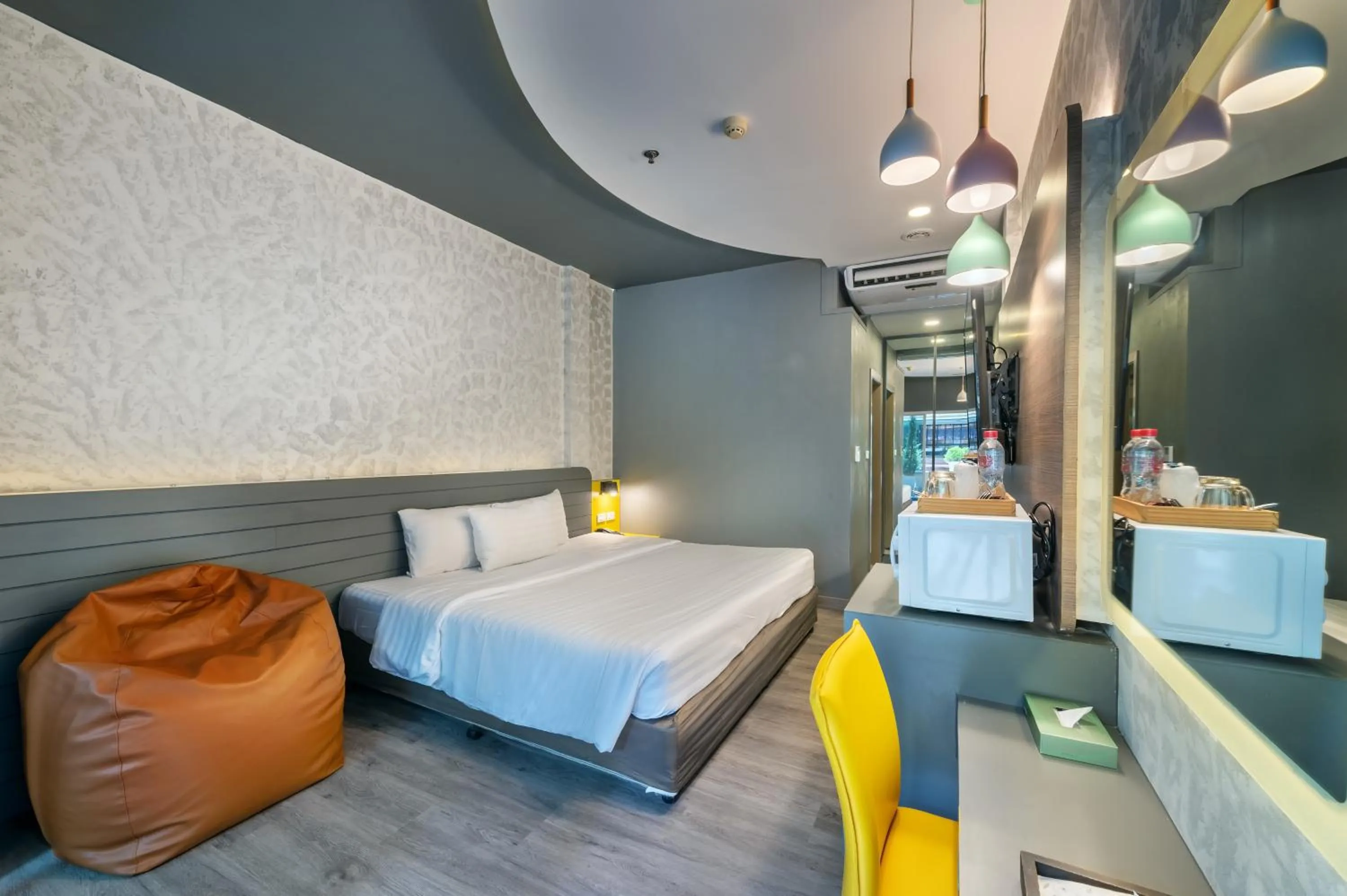 Bed in Qiu Hotel Sukhumvit - BTS On Nut Station