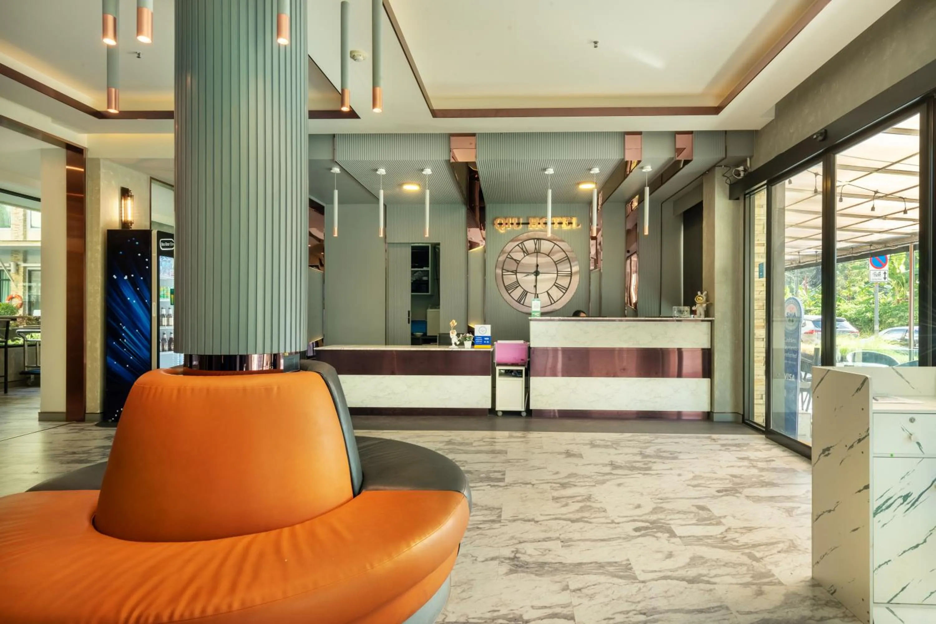 Lobby or reception in Qiu Hotel Sukhumvit - BTS On Nut Station
