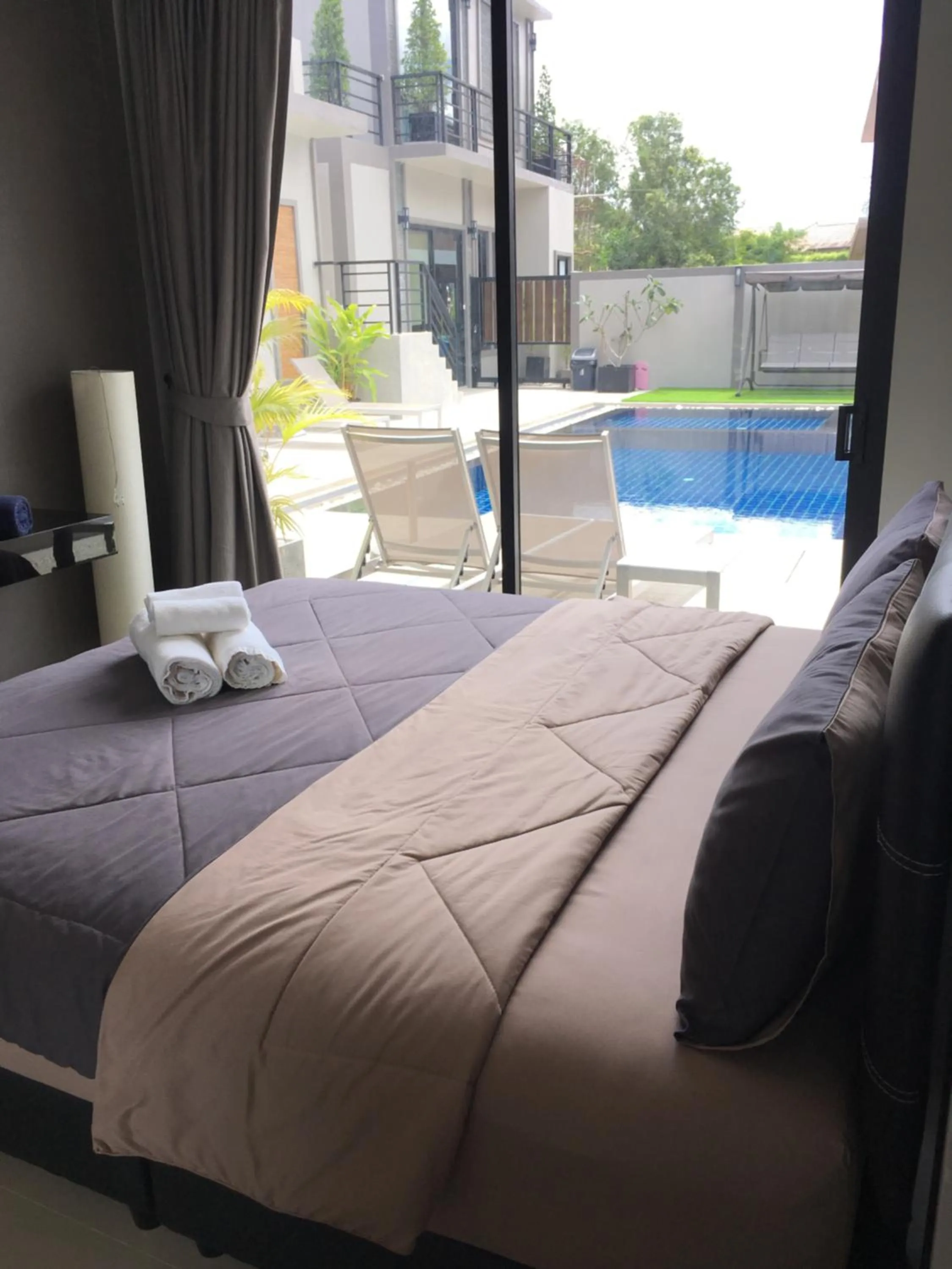 Bed in Baan Fran Sim Da