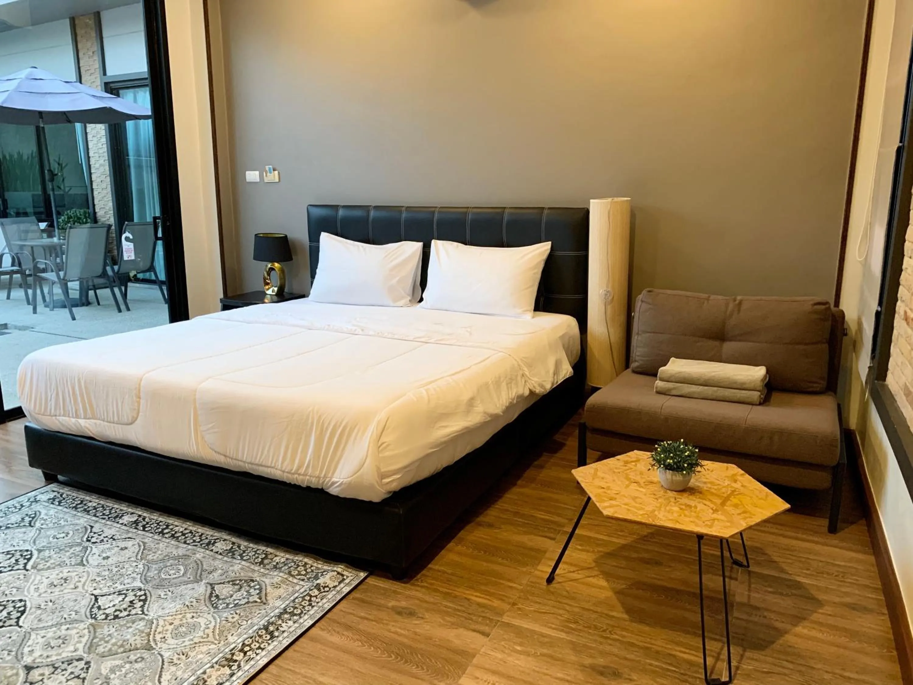 Bed in Baan Fran Sim Da