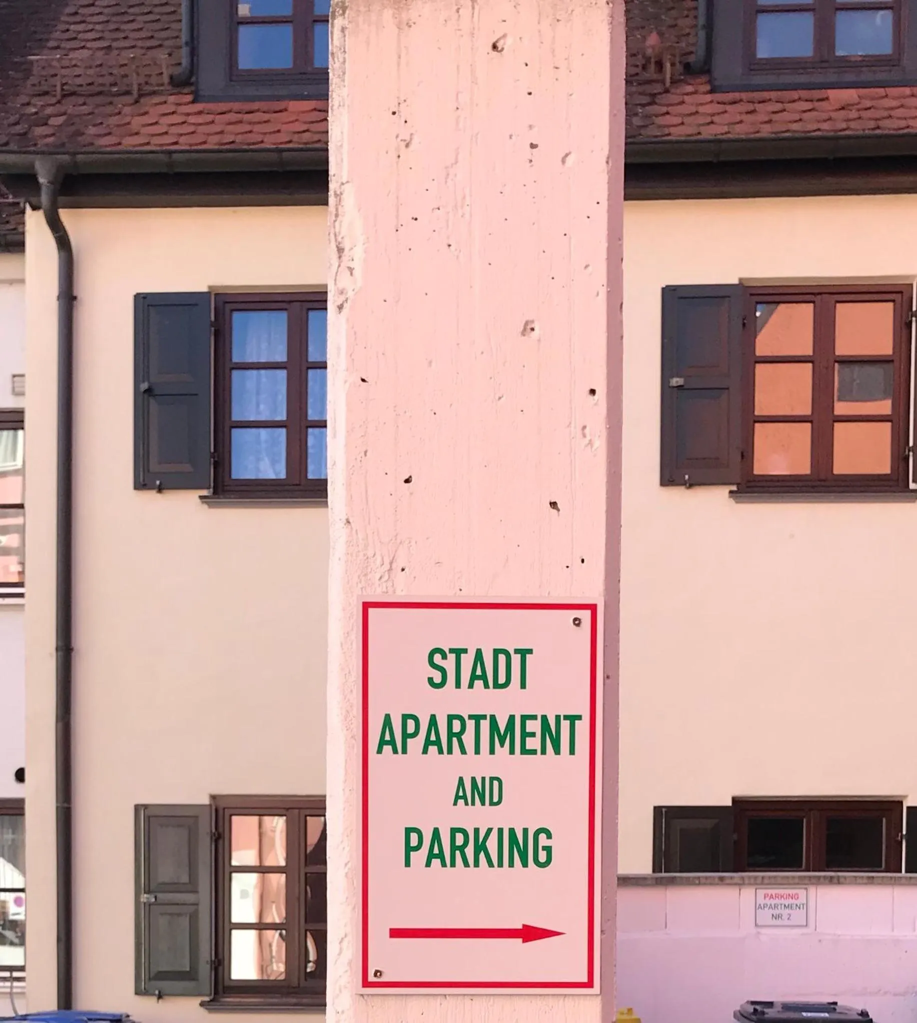 Parking in Stadt Apartment