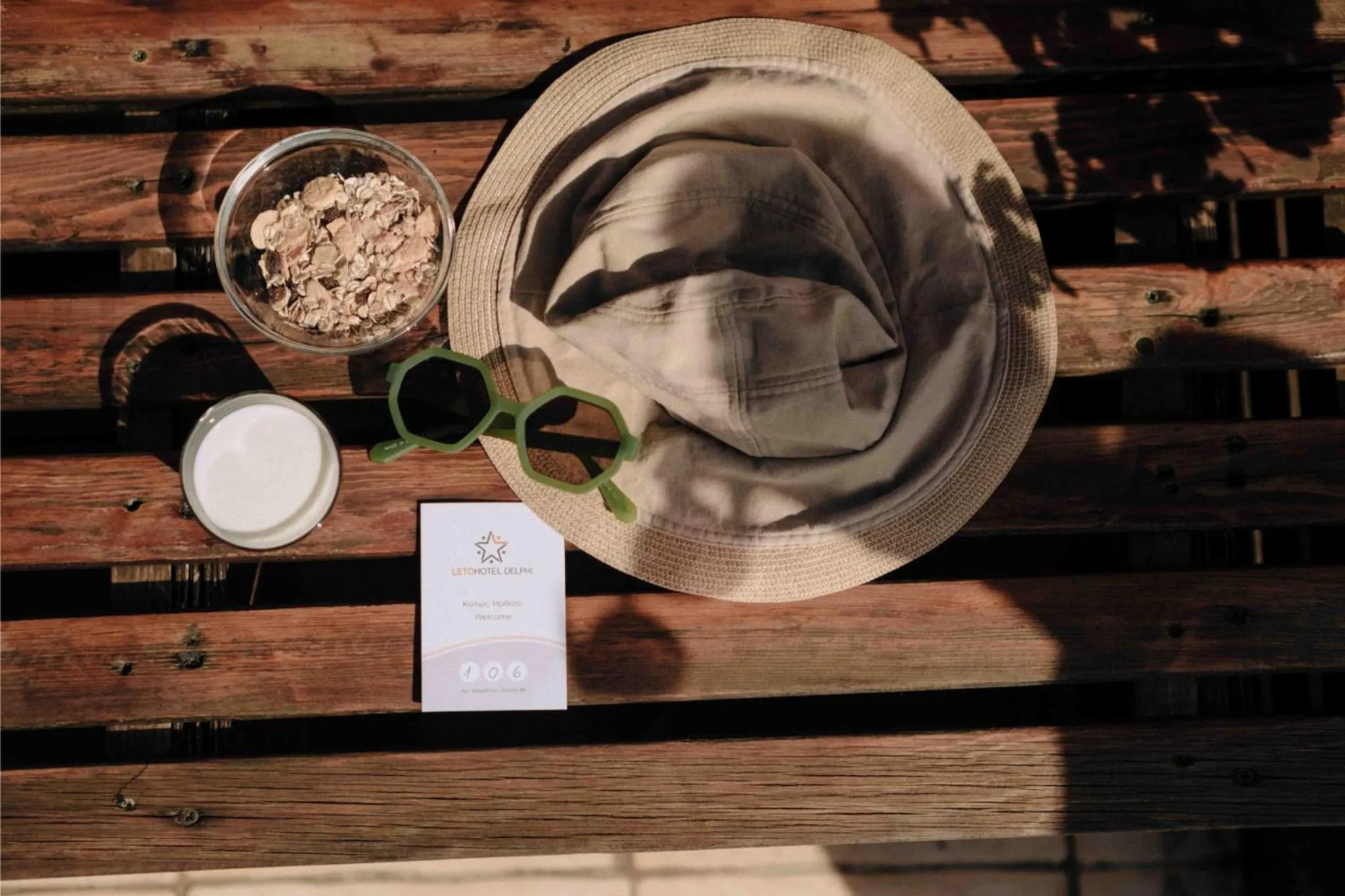 Food and drinks in Hotel Leto Delphi