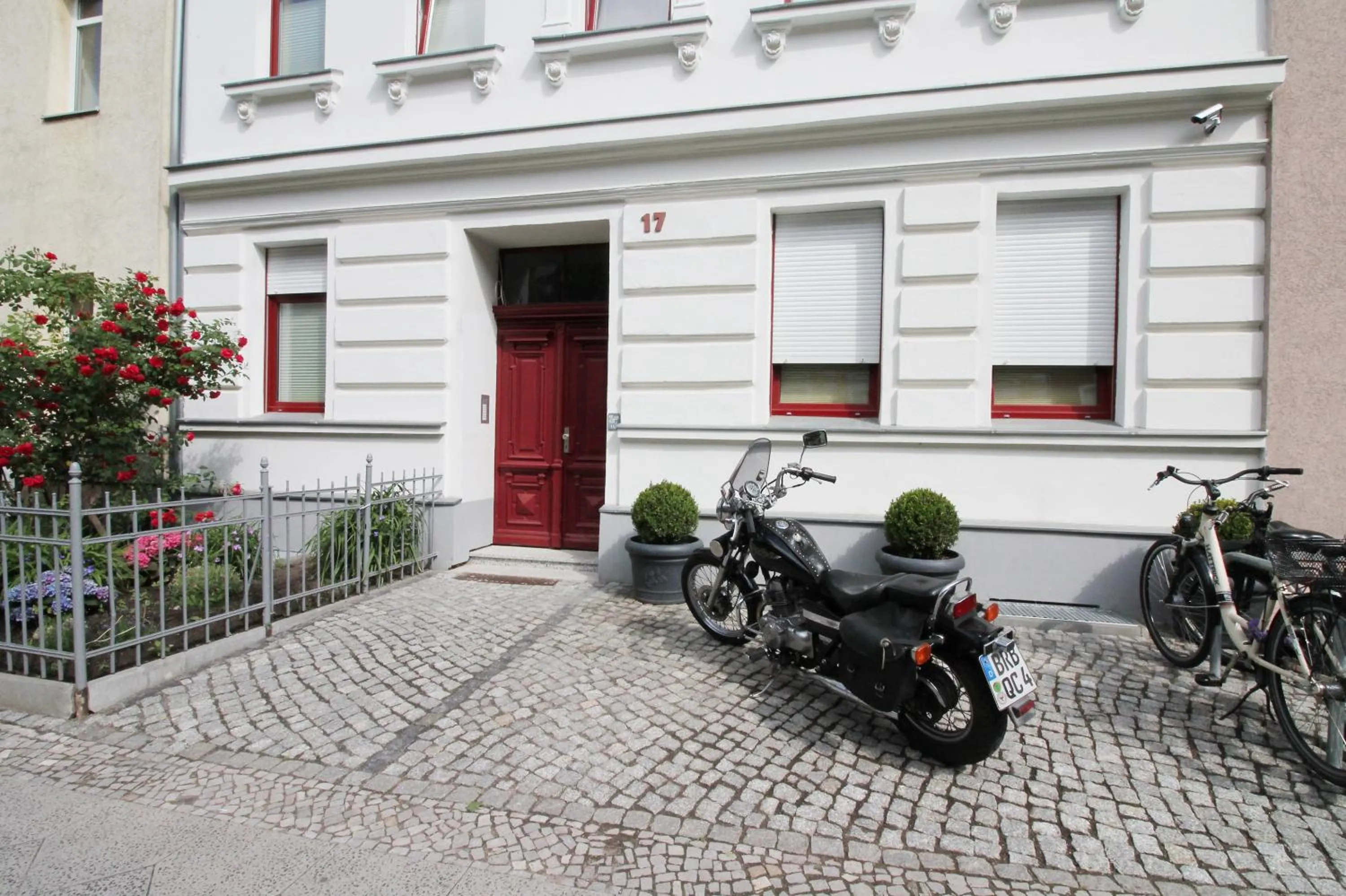 Facade/entrance in Ferienwohnung Gründerhaus