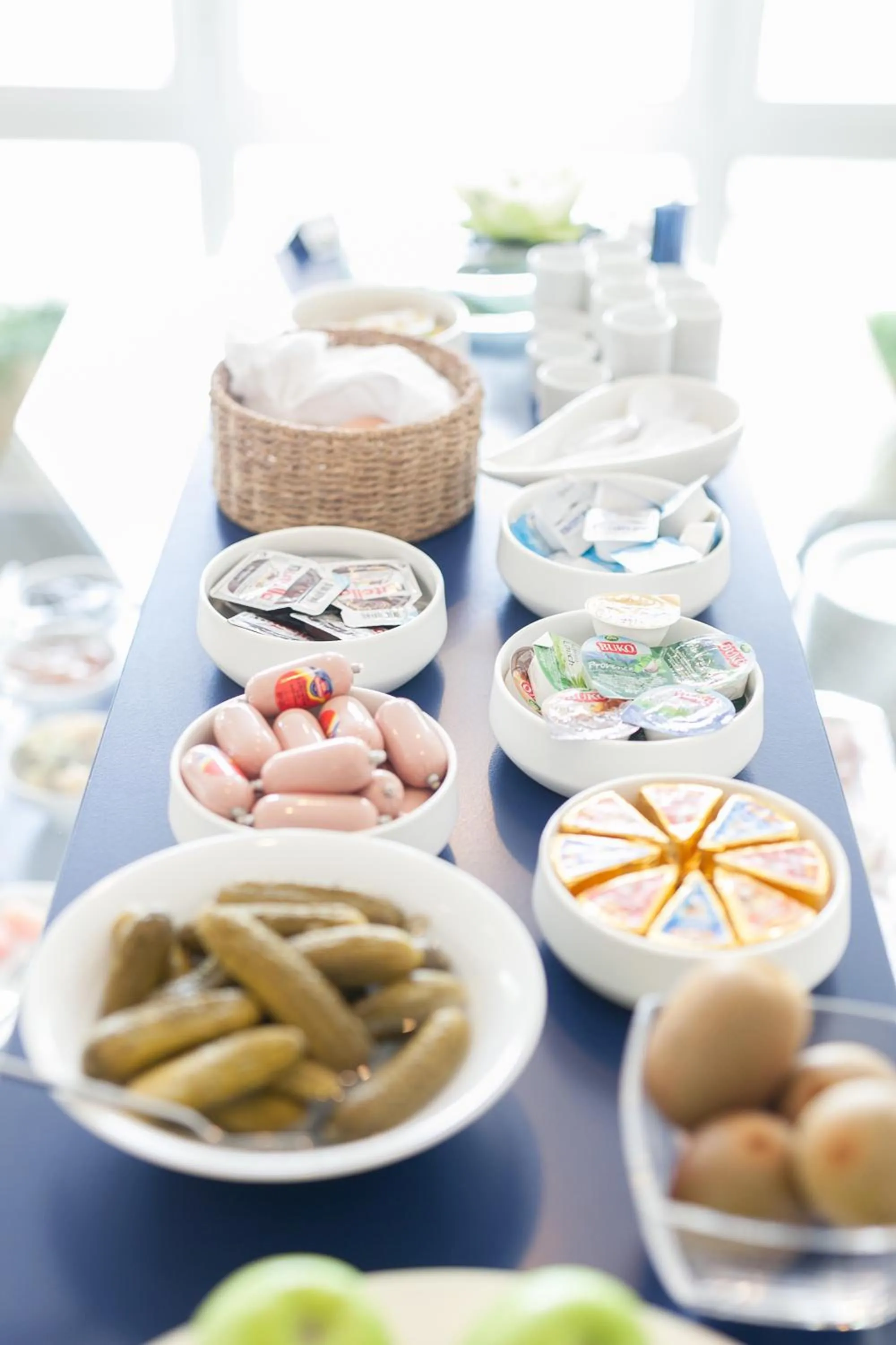 Buffet breakfast in Hotel Ambiente