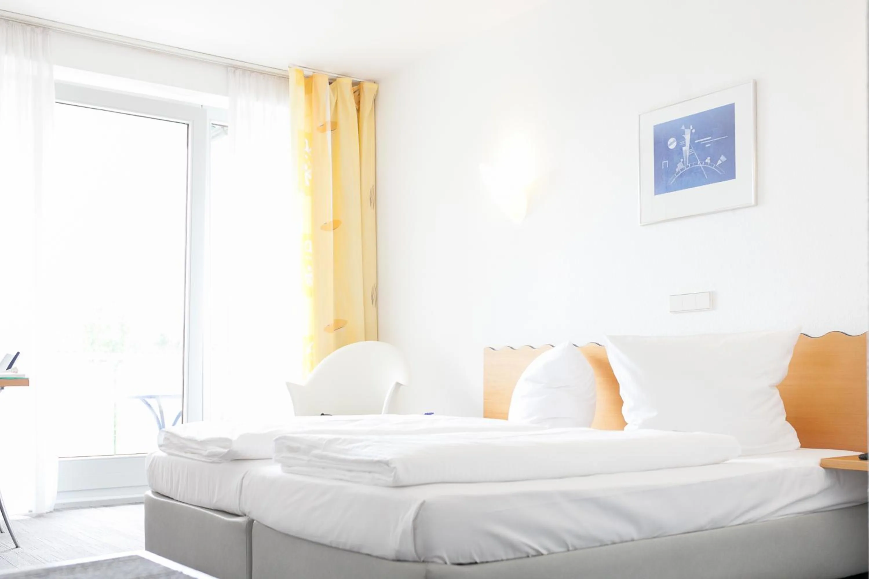 Bedroom, Bed in Hotel Ambiente