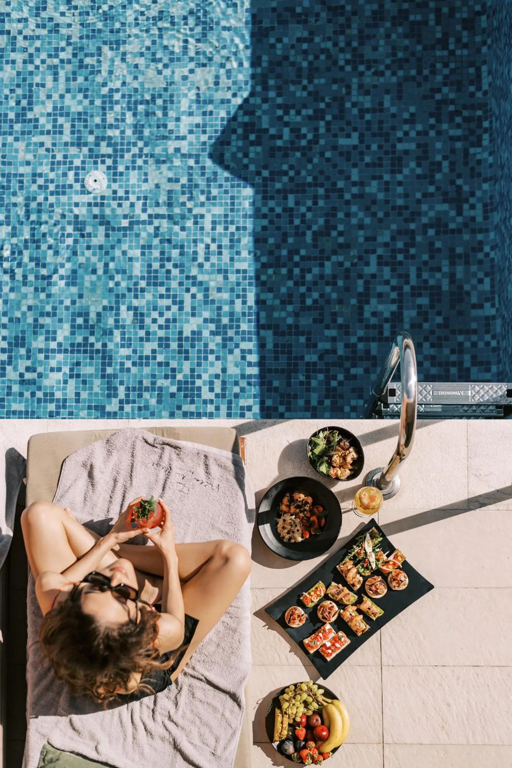 Swimming pool in Villa Di Mare Seaside Suites