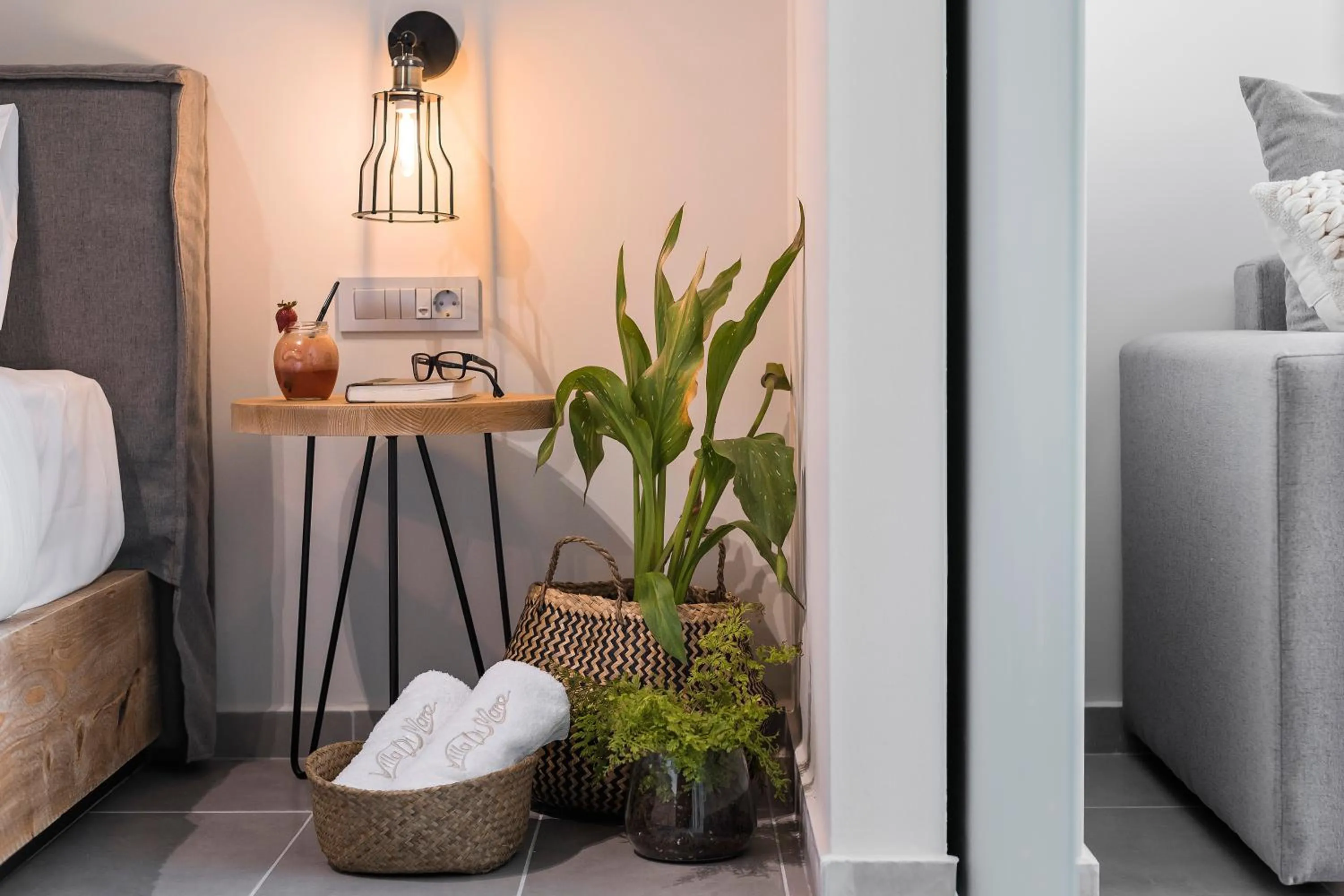 Bedroom, Bed in Villa Di Mare Seaside Suites