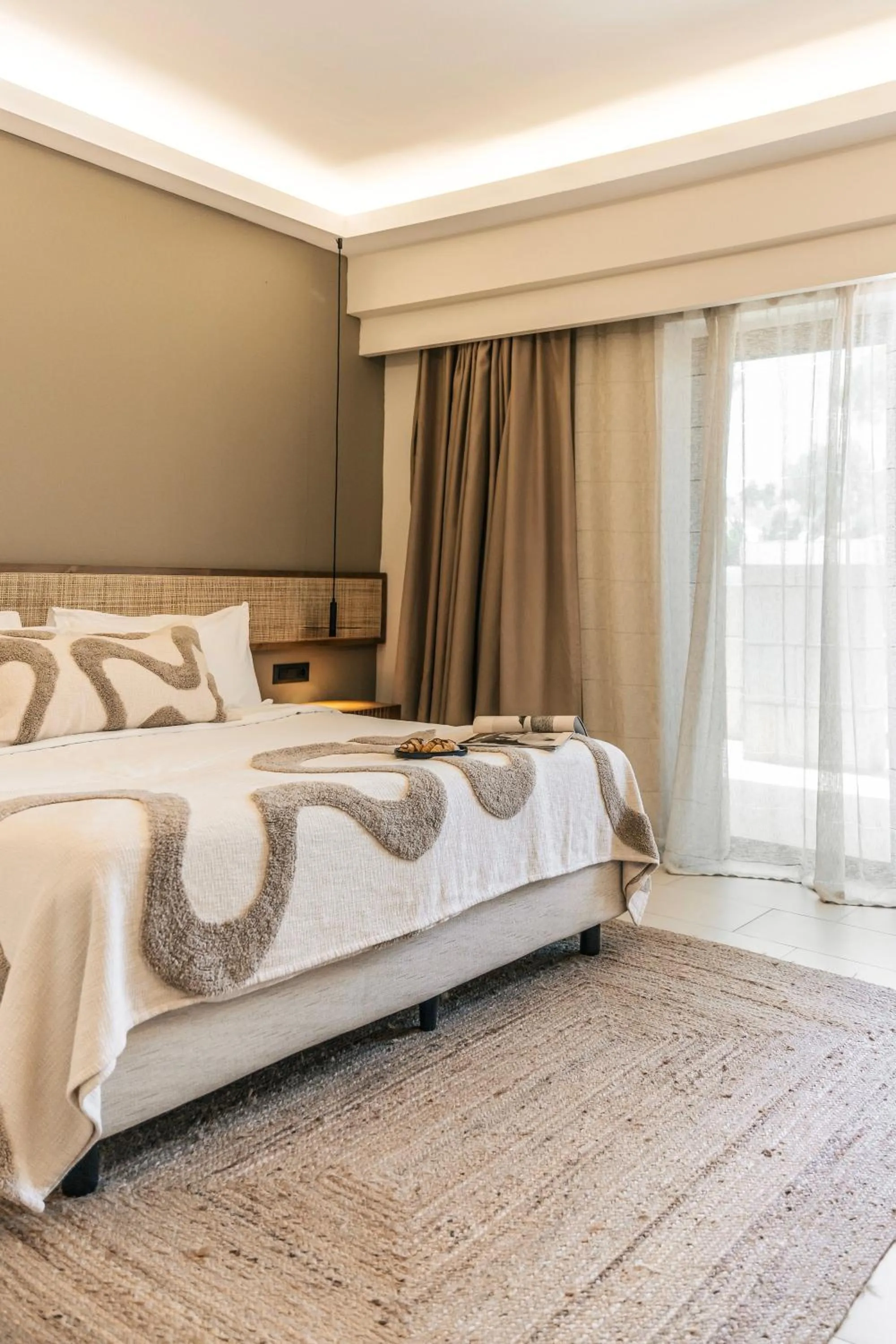 Bedroom, Bed in Villa Di Mare Seaside Suites