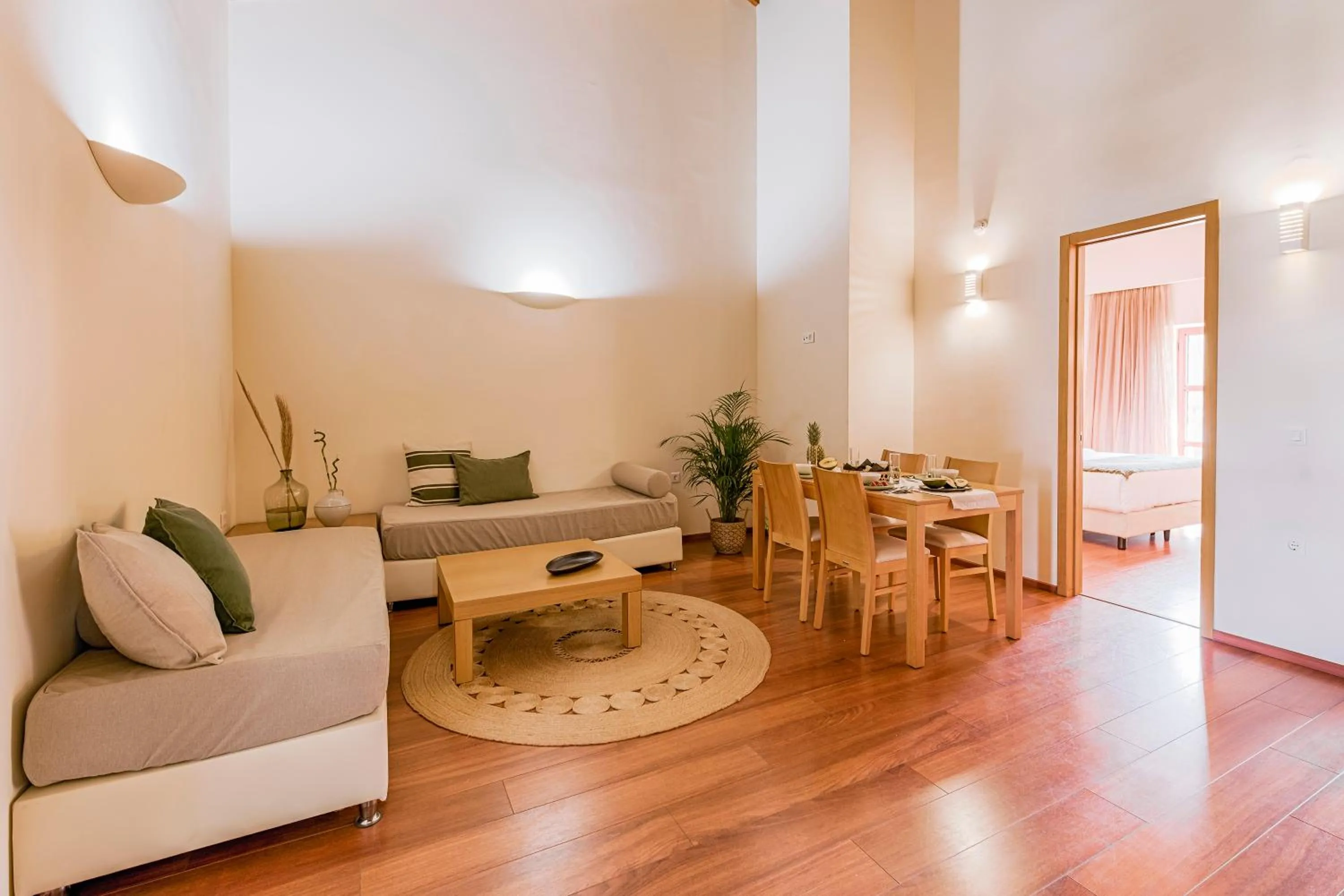 Living room in Villa Di Mare Seaside Suites