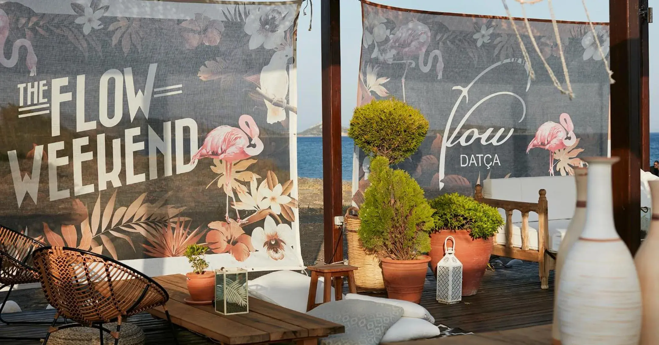 Lounge or bar in Flow Datca Surf & Beach Hotel Lounge or bar in Flow Datca Surf & Beach Hotel