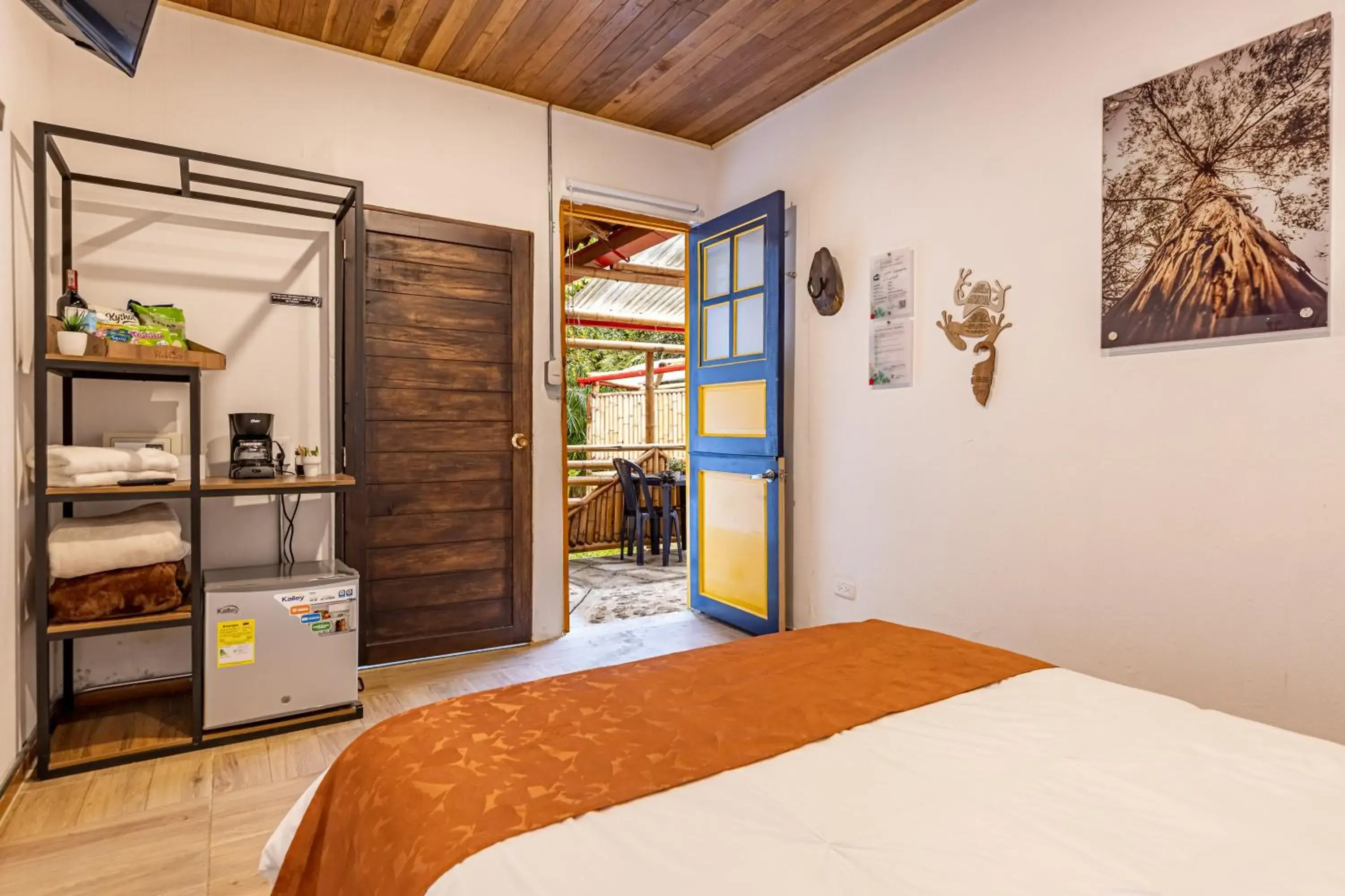 Double Room with Balcony - single occupancy in Ecohotel Piedemonte Double Room with Balcony - single occupancy in Ecohotel Piedemonte