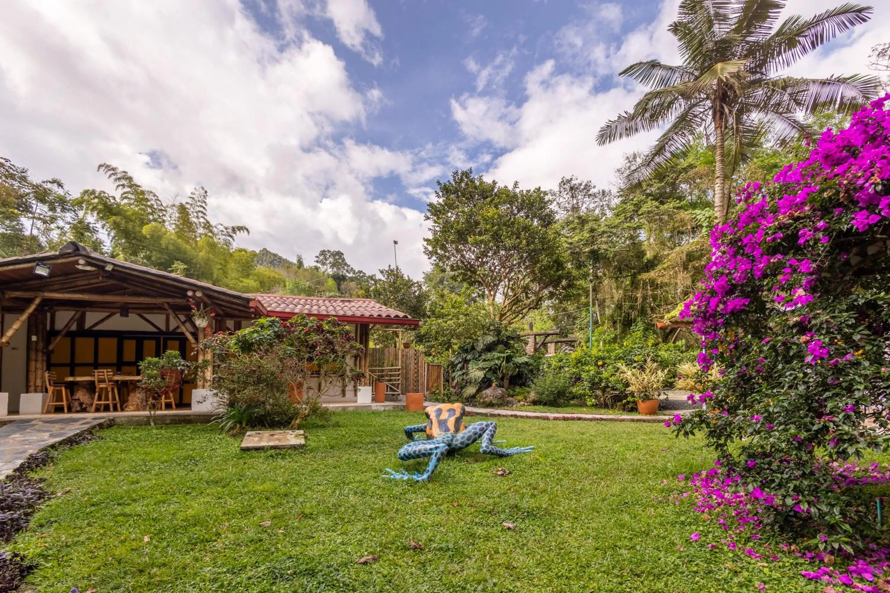 Property building in Ecohotel Piedemonte