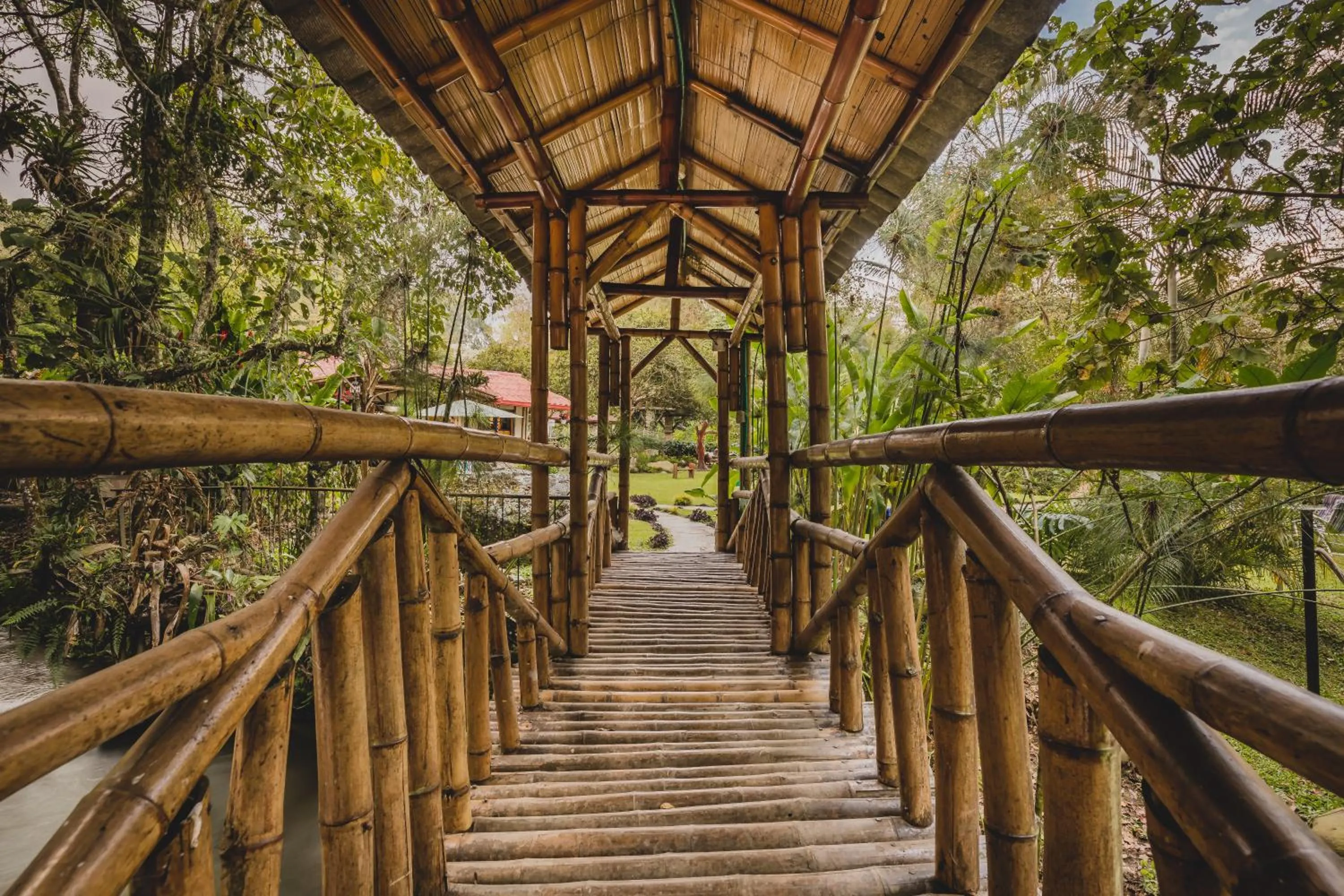 Garden in Ecohotel Piedemonte