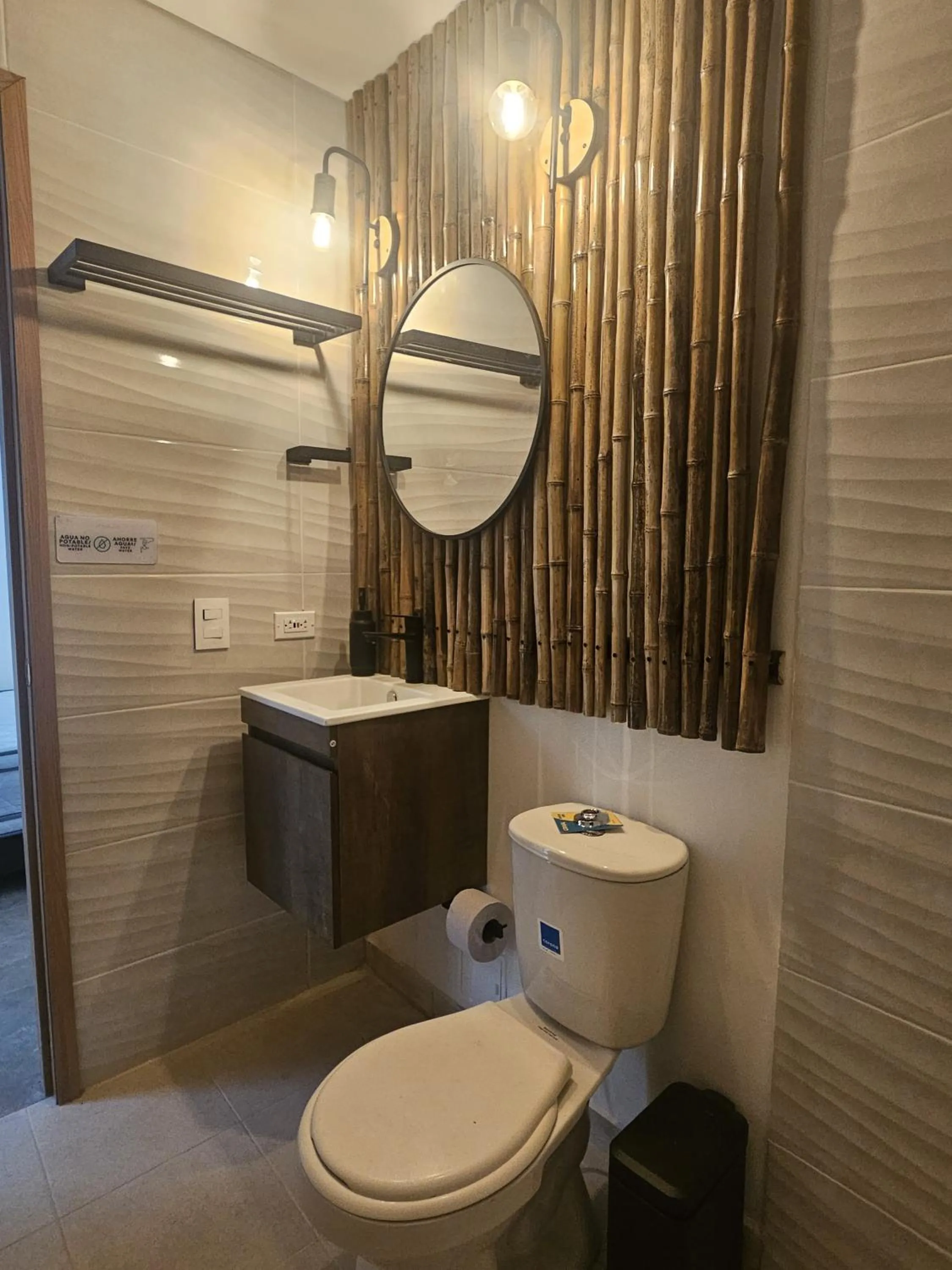 Toilet in Ecohotel Piedemonte