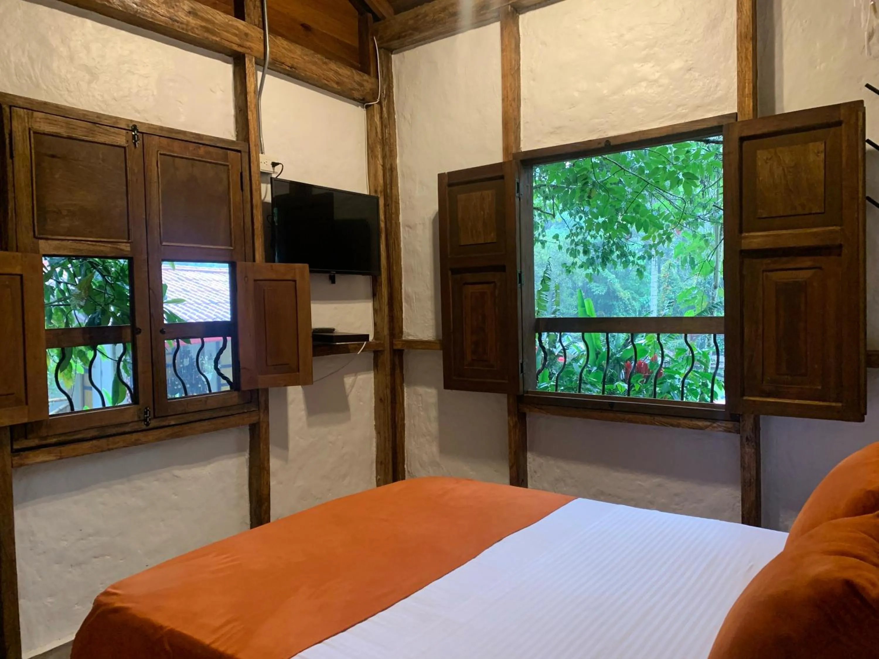 Bed in Ecohotel Piedemonte