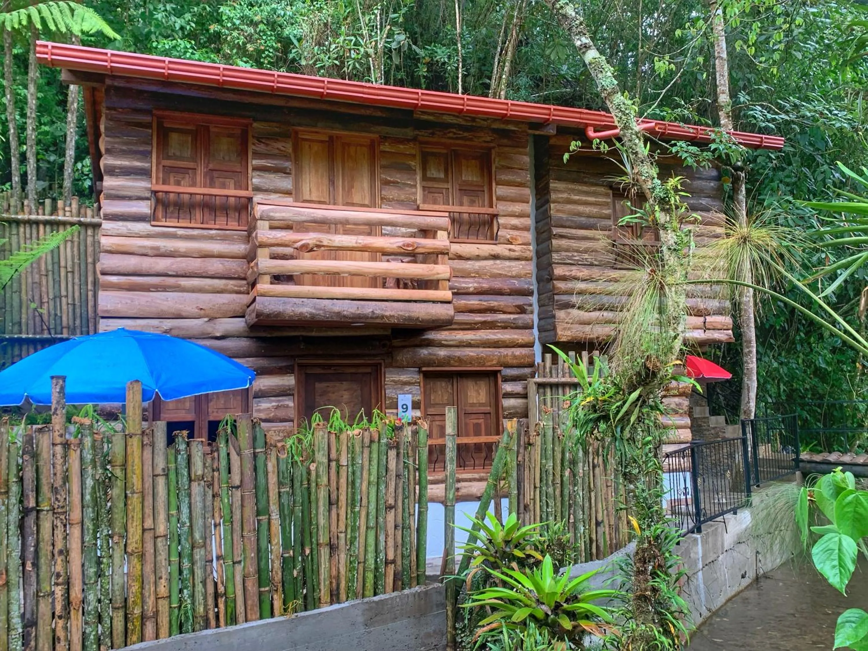 Property building in Ecohotel Piedemonte