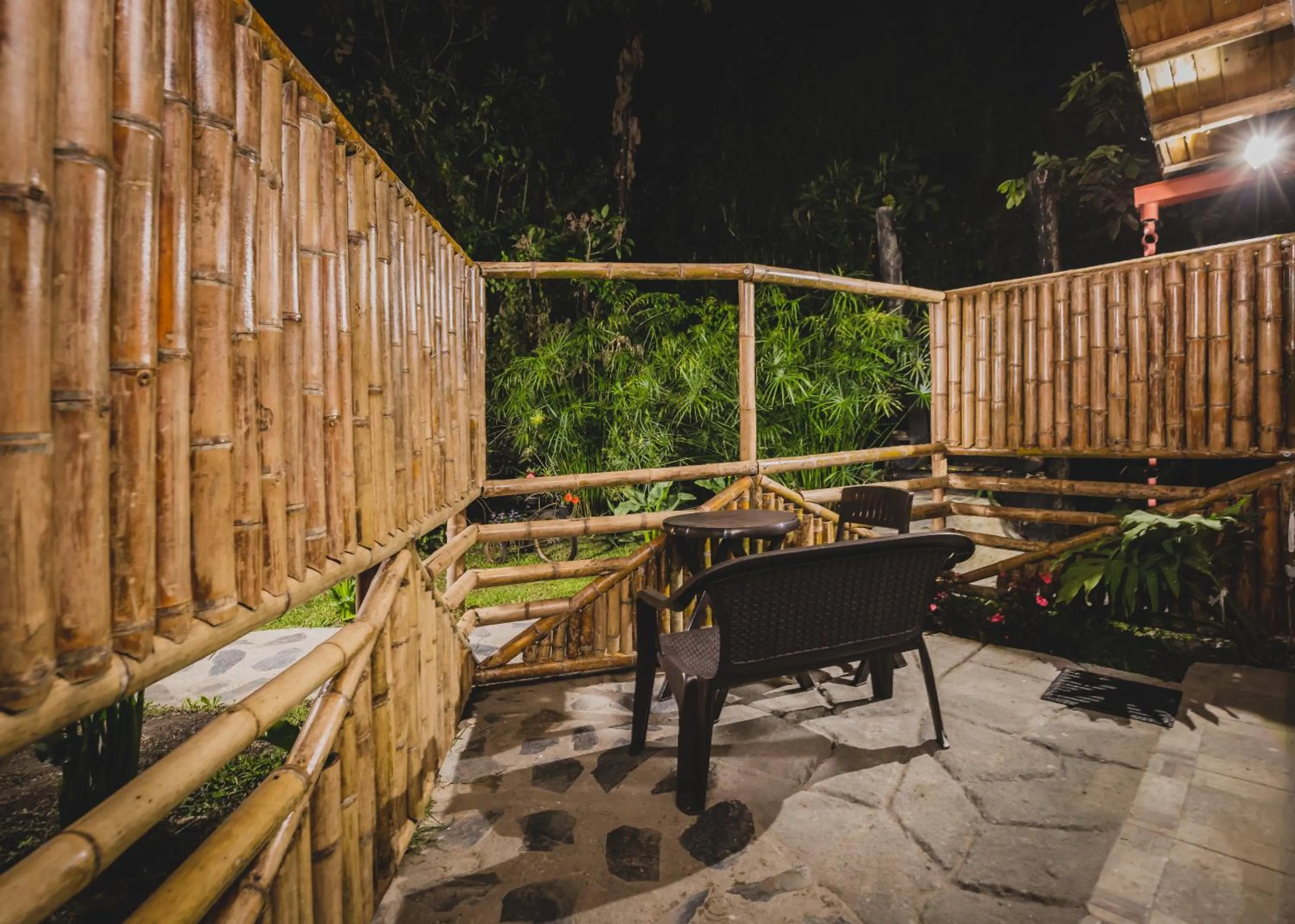 Garden view in Ecohotel Piedemonte