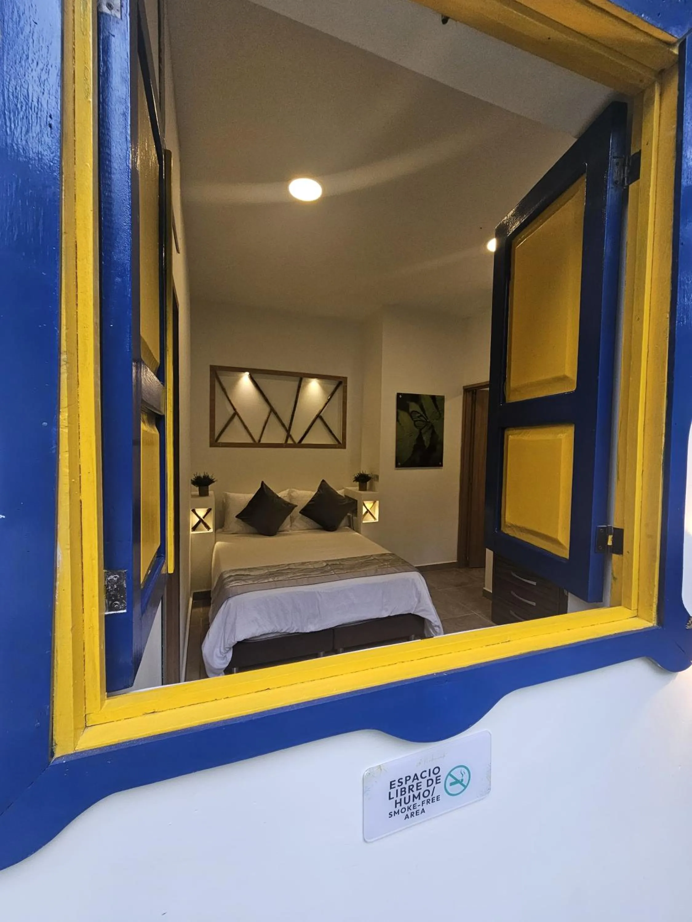 Bed in Ecohotel Piedemonte