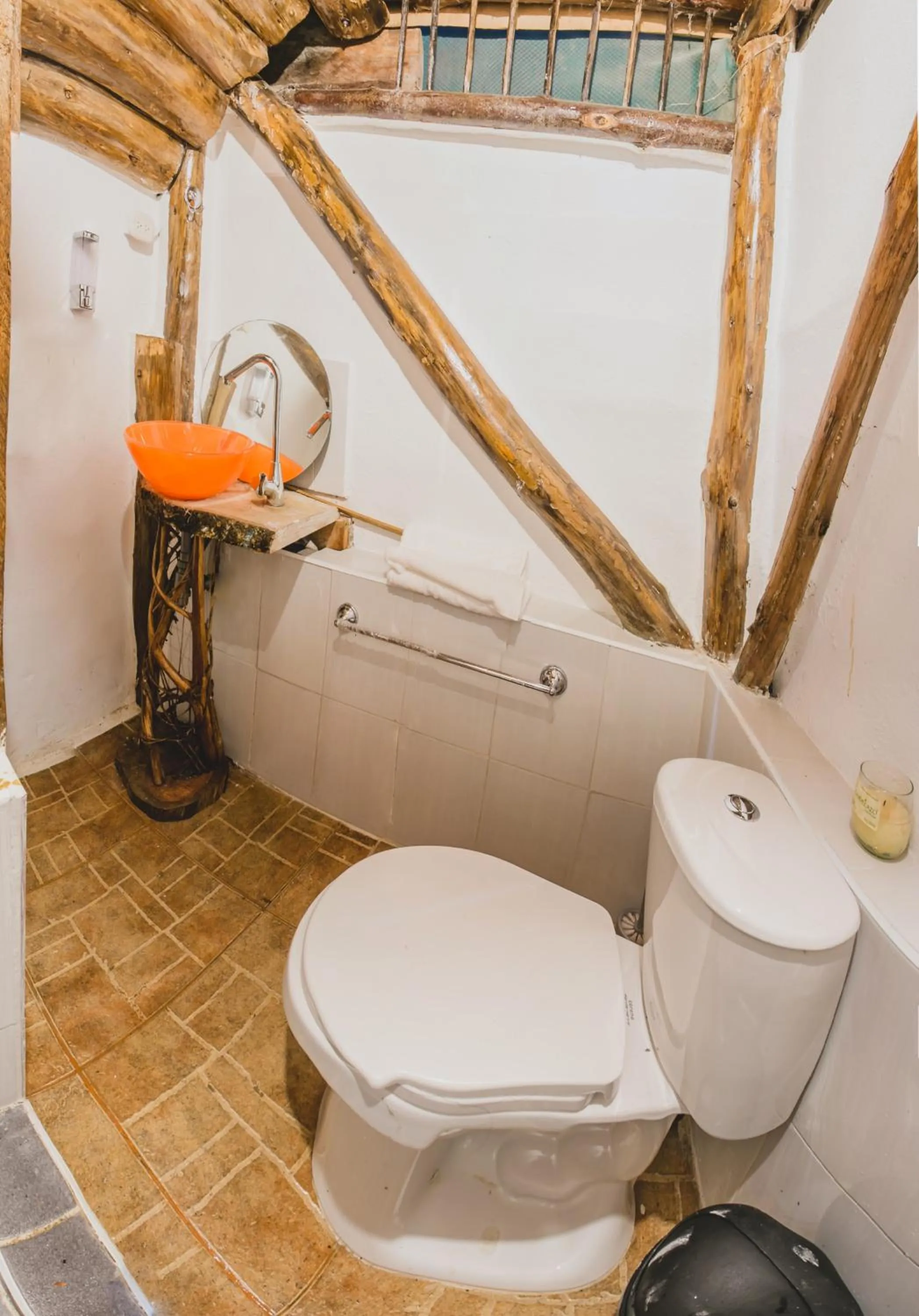 Bathroom in Ecohotel Piedemonte