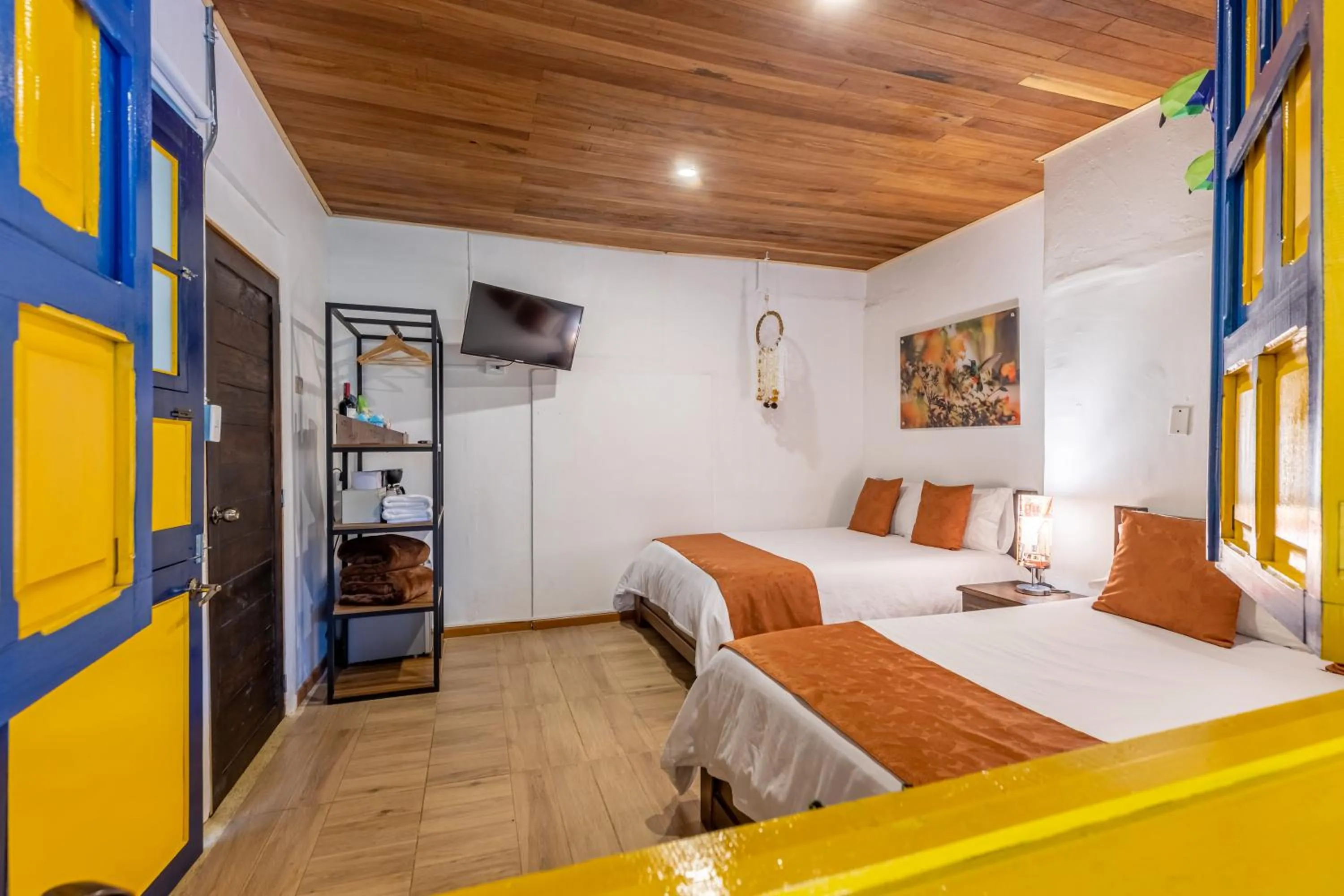 Bed in Ecohotel Piedemonte