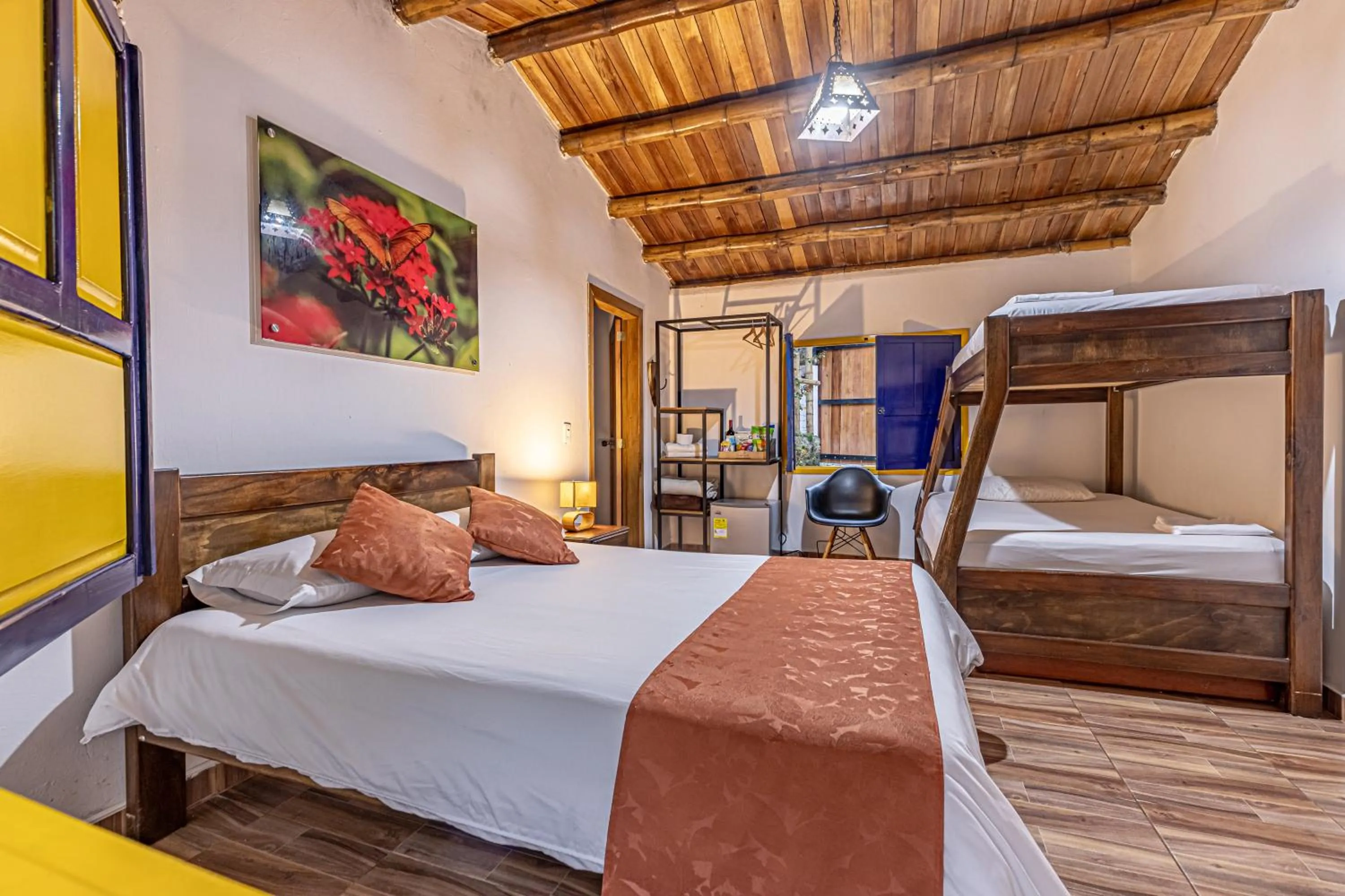 Bedroom, Bed in Ecohotel Piedemonte