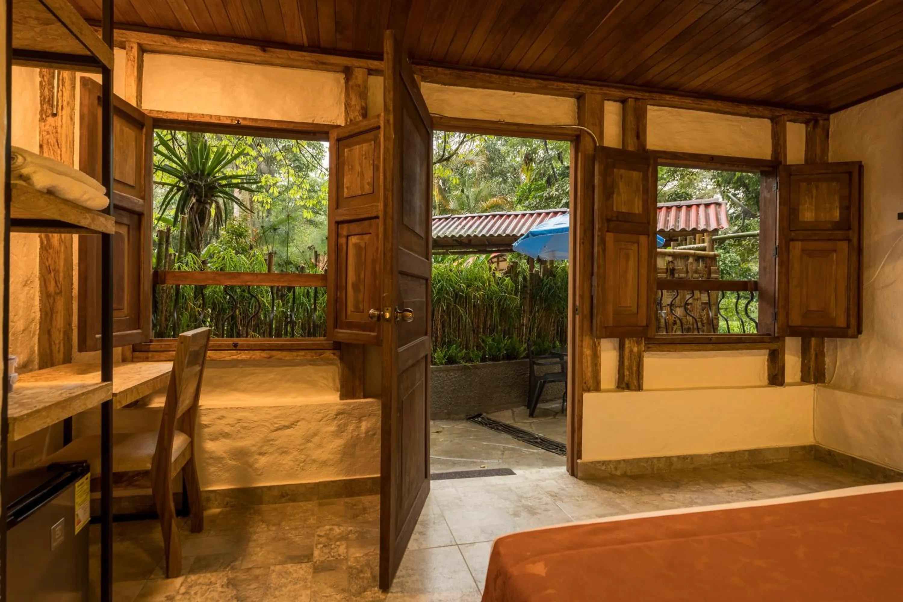 Garden view in Ecohotel Piedemonte