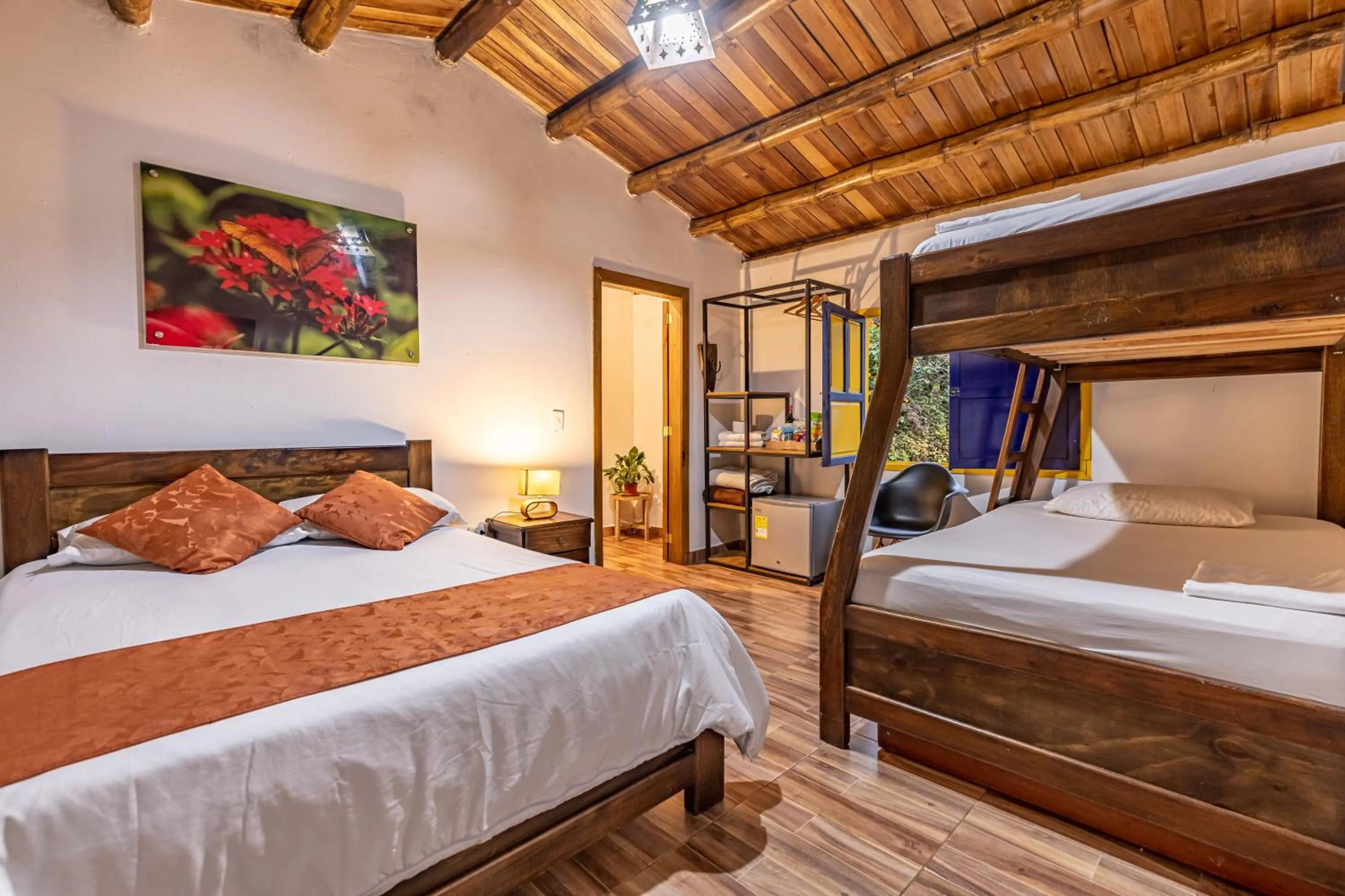 Bedroom, Bed in Ecohotel Piedemonte