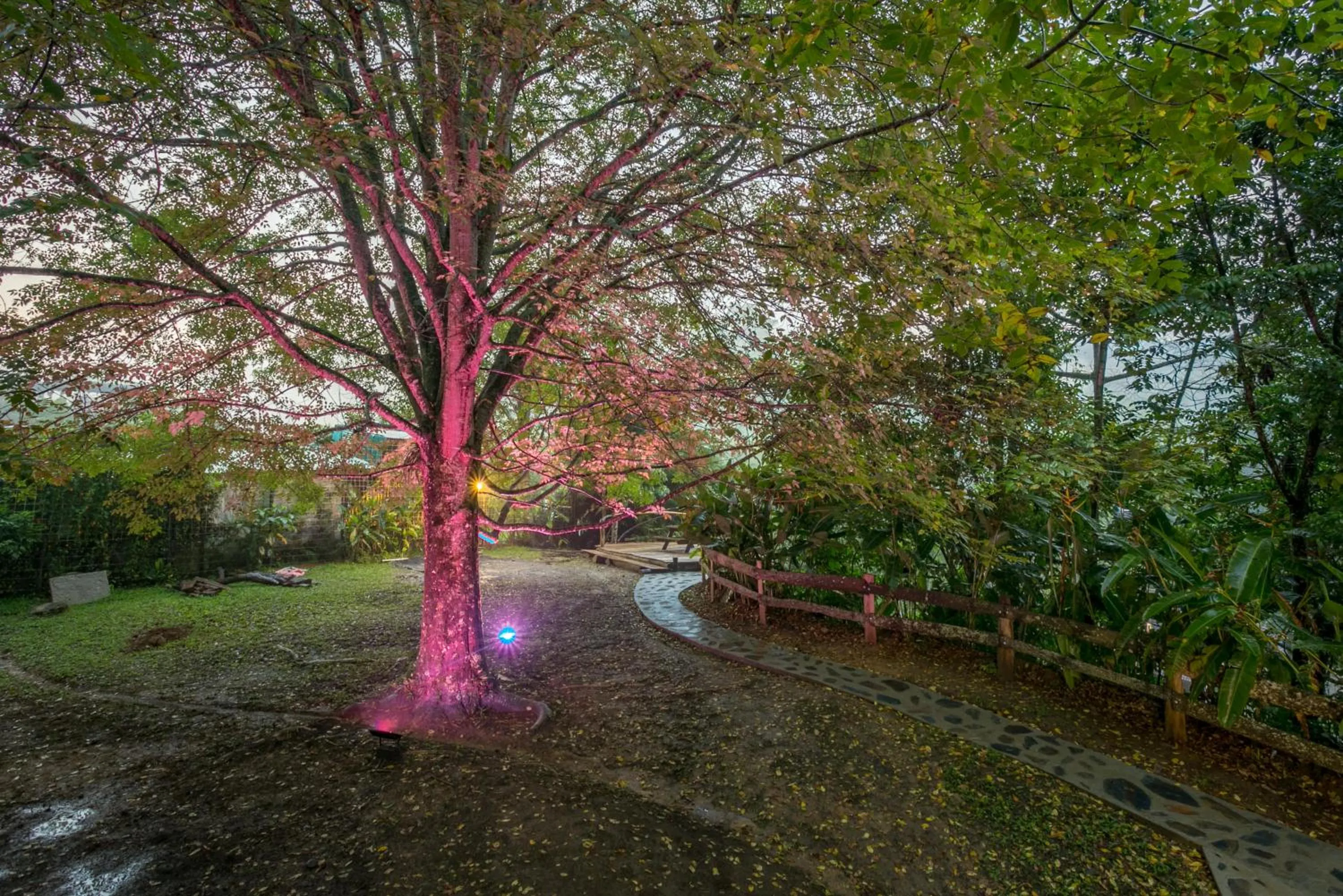 Sunset in Ecohotel Piedemonte
