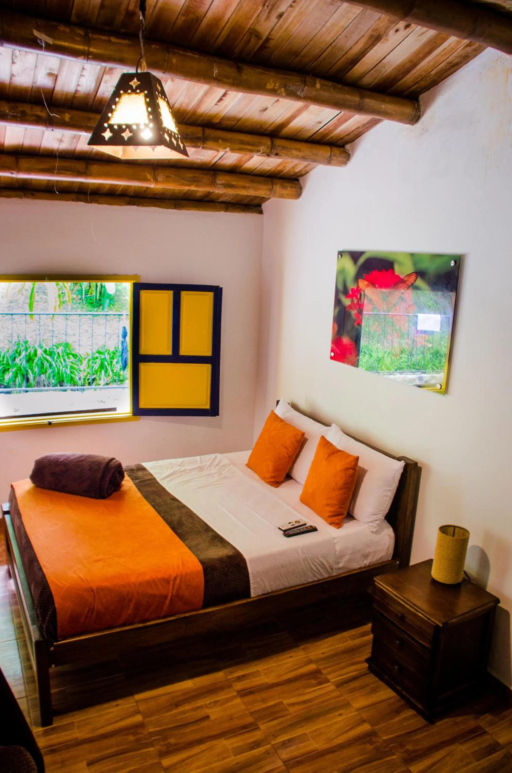 Bed in Ecohotel Piedemonte