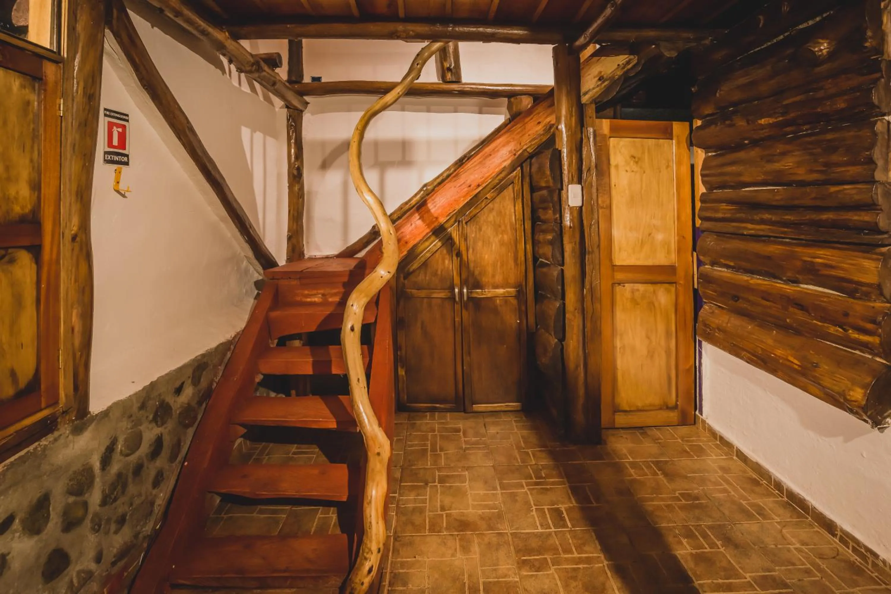 Living room in Ecohotel Piedemonte