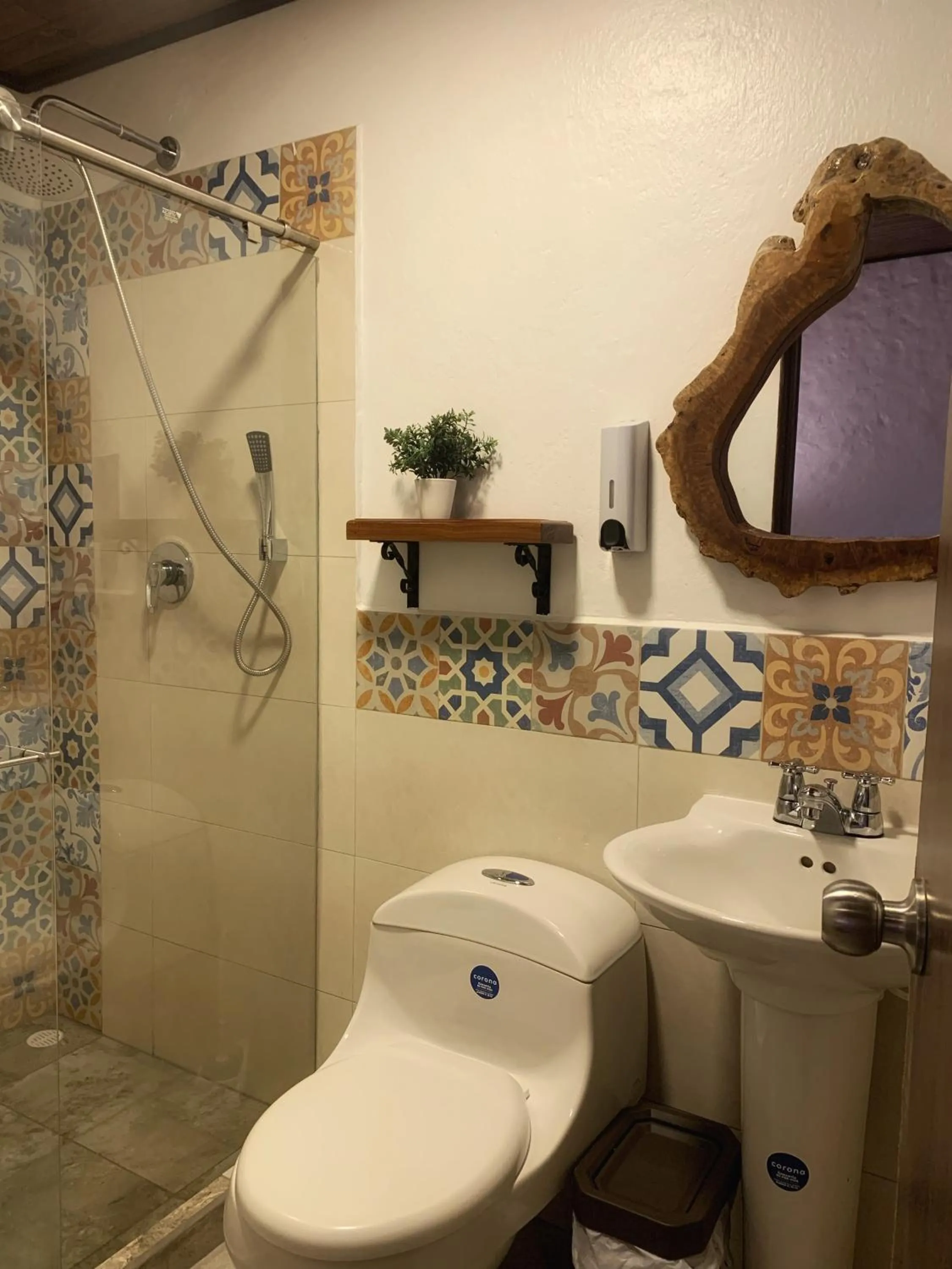 Bathroom in Ecohotel Piedemonte