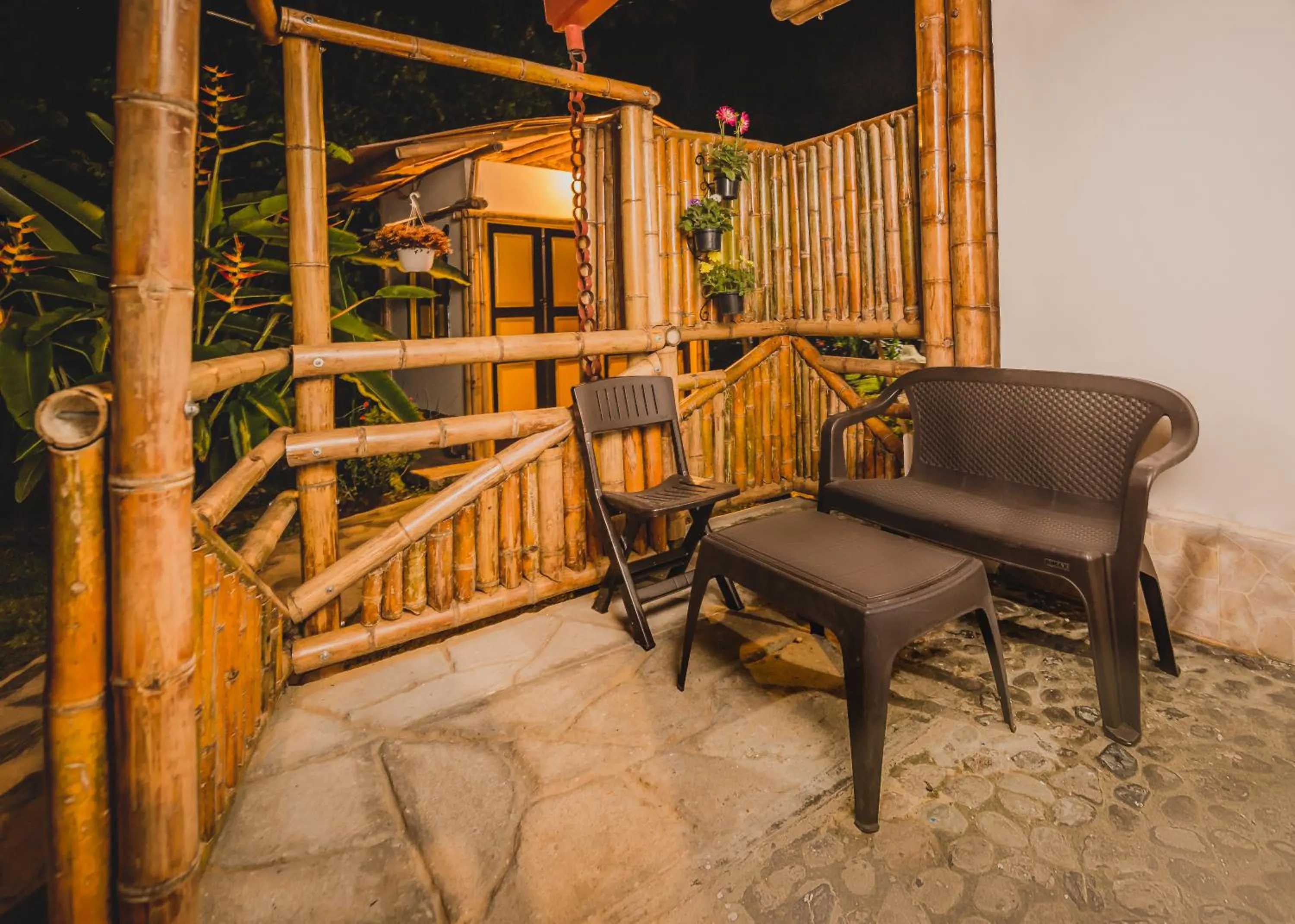 Balcony/Terrace in Ecohotel Piedemonte