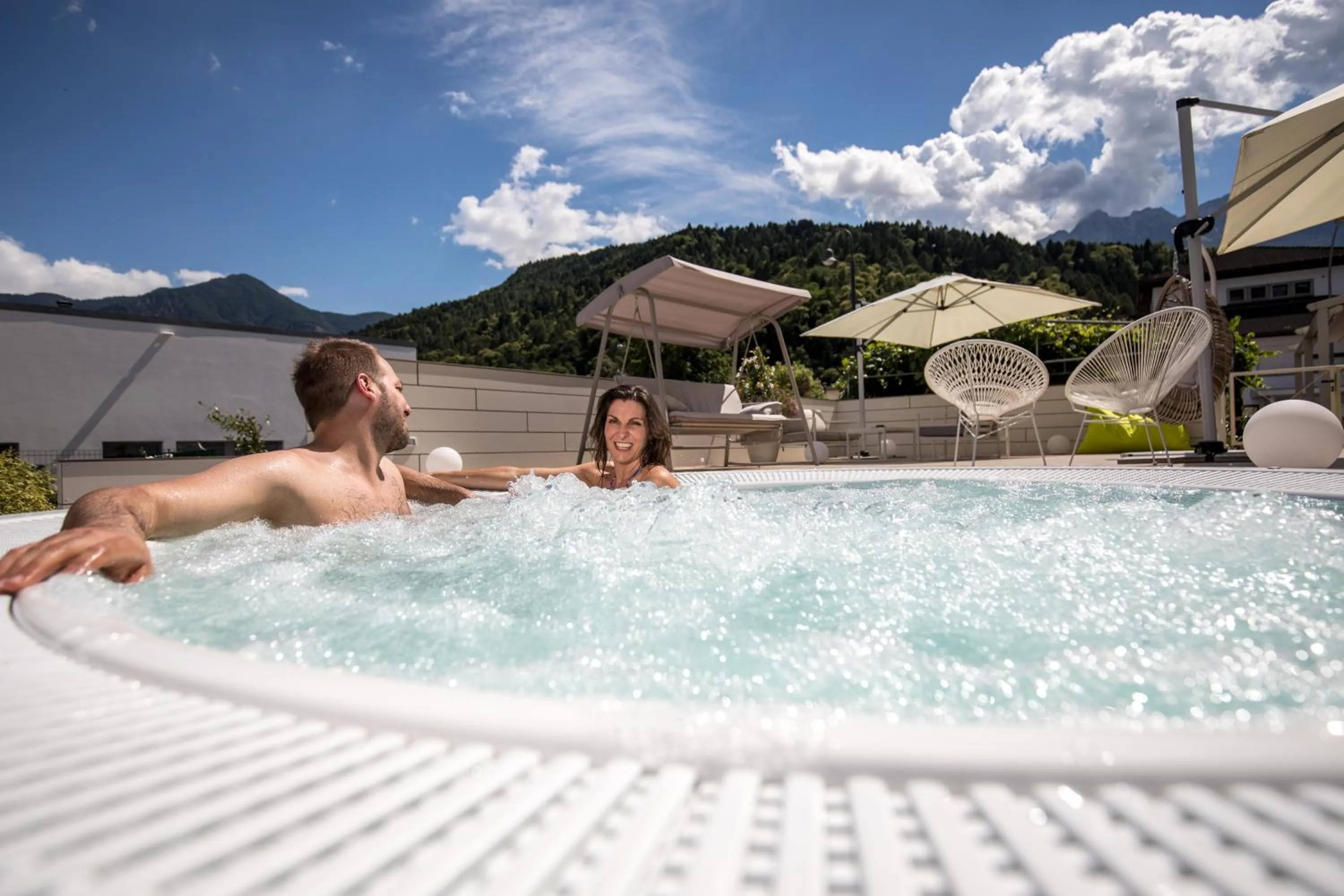 Hot Tub in Energy Hotel