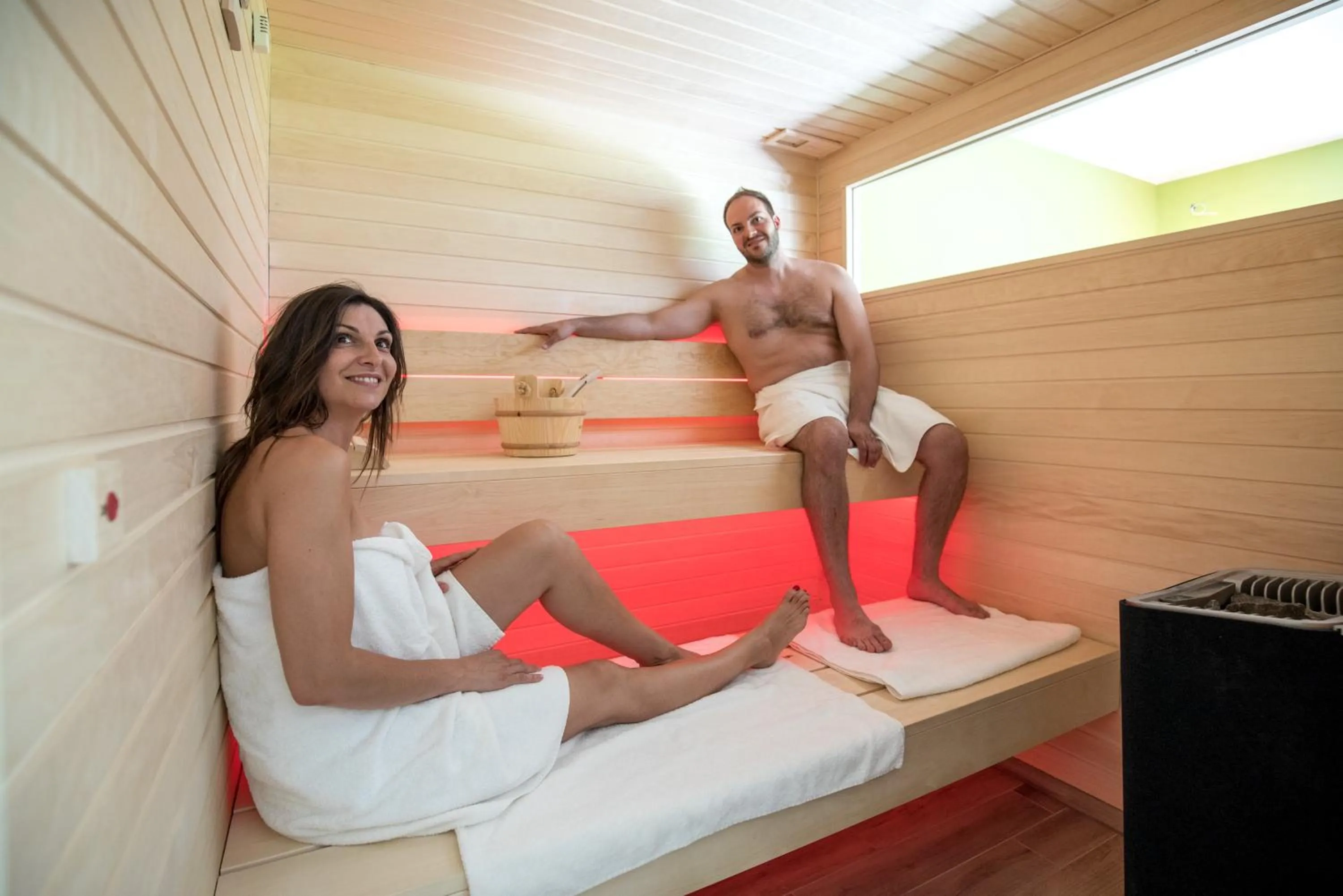 Sauna, Bed in Energy Hotel