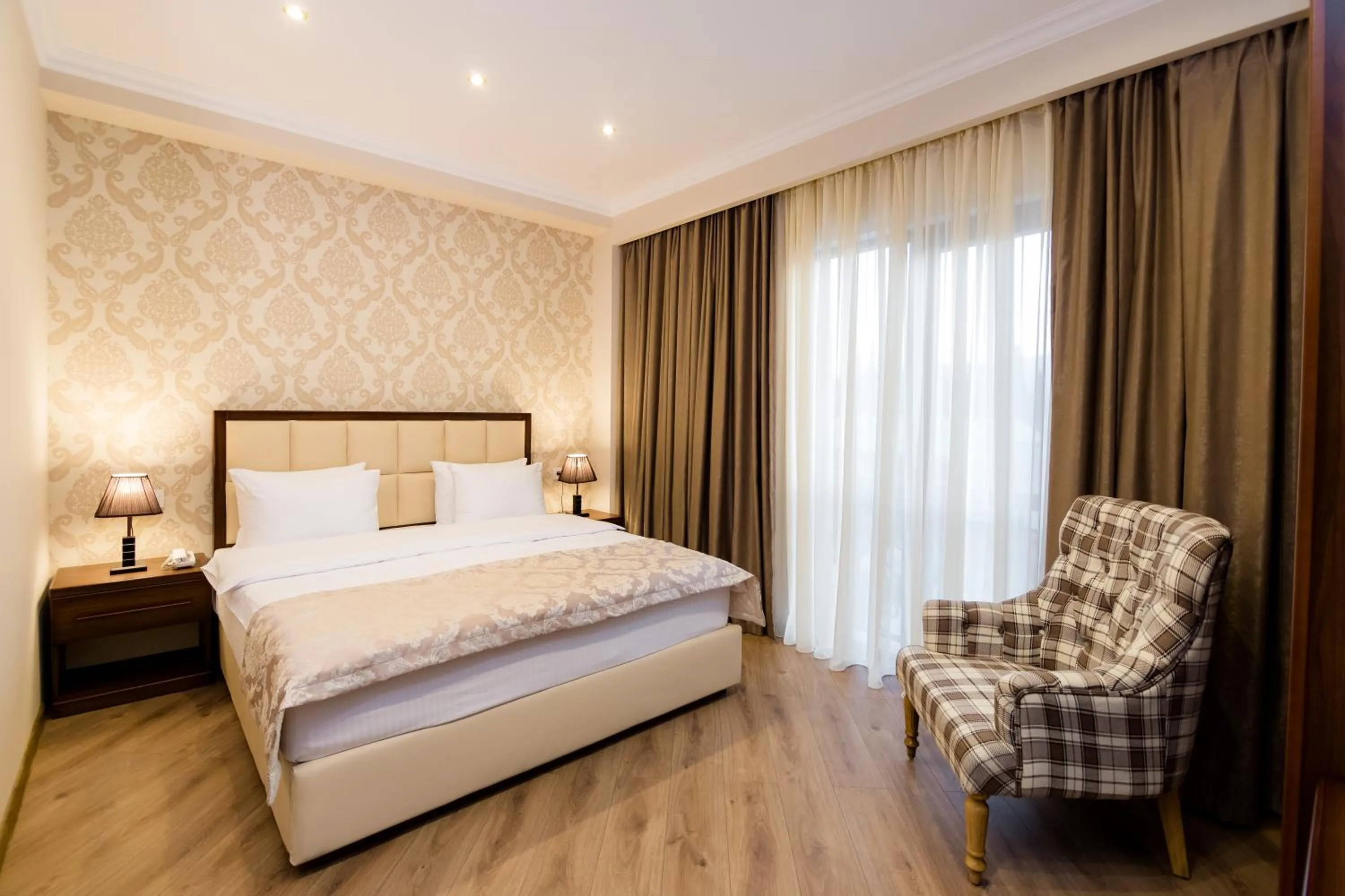 Decorative detail, Bed in Orchid Boutique Hotel