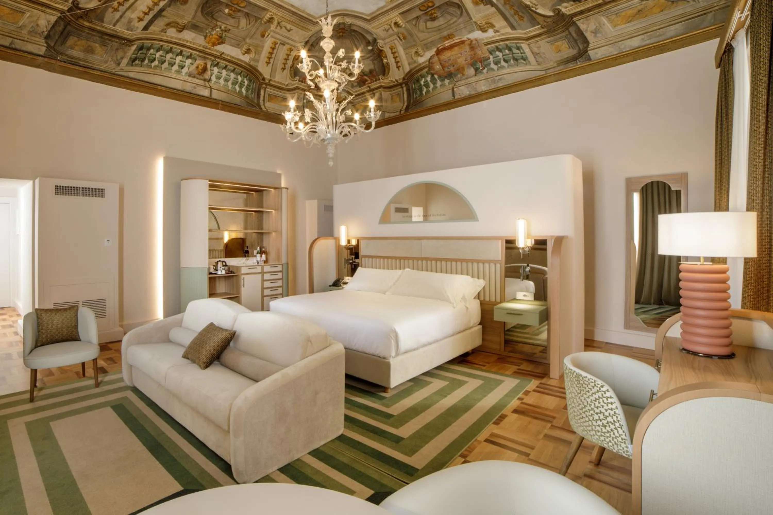 Bed in Rosetta Hotel Perugia Tapestry Collection By Hilton