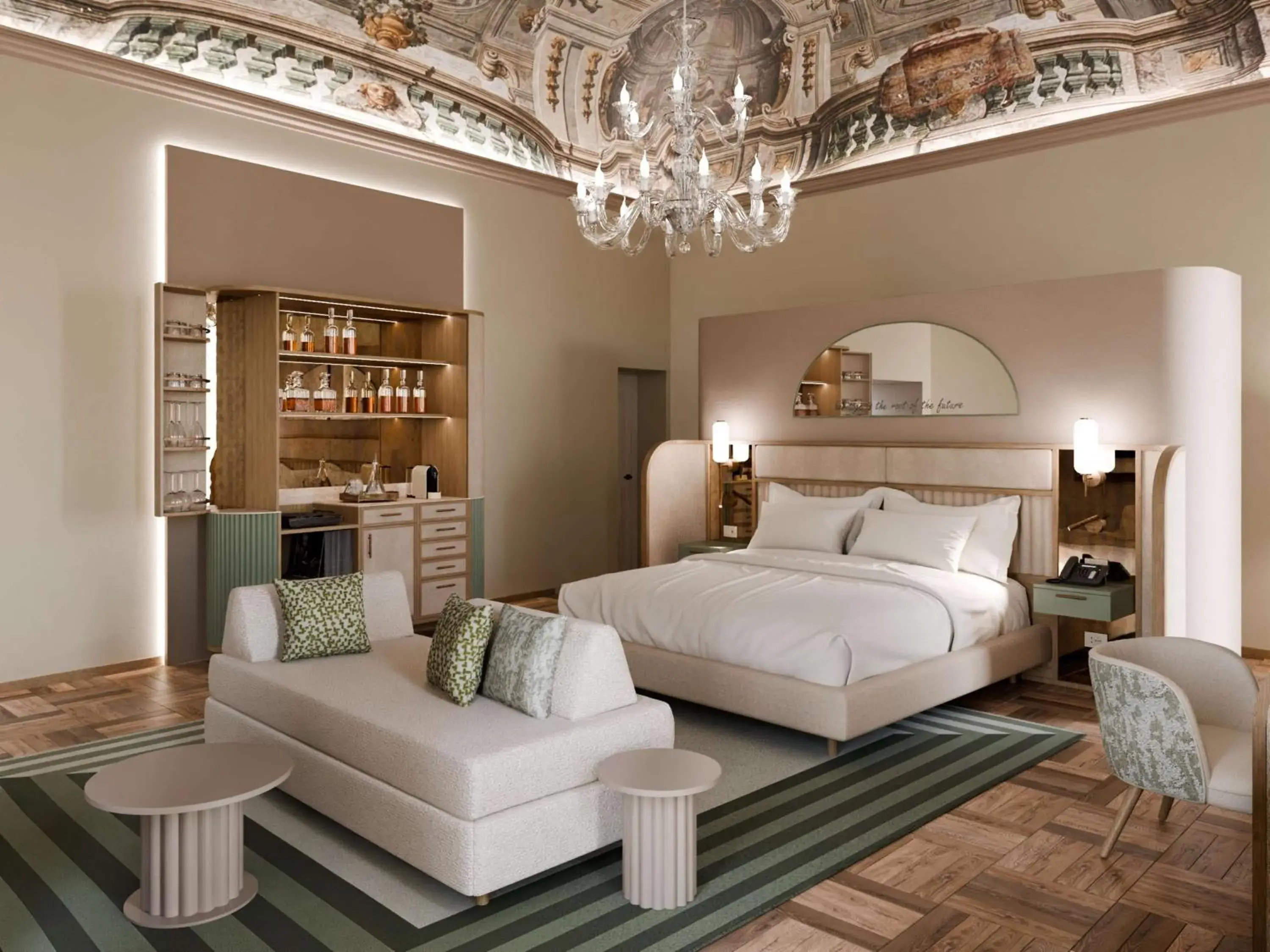 Bed in Rosetta Hotel Perugia Tapestry Collection By Hilton Bed in Rosetta Hotel Perugia Tapestry Collection By Hilton