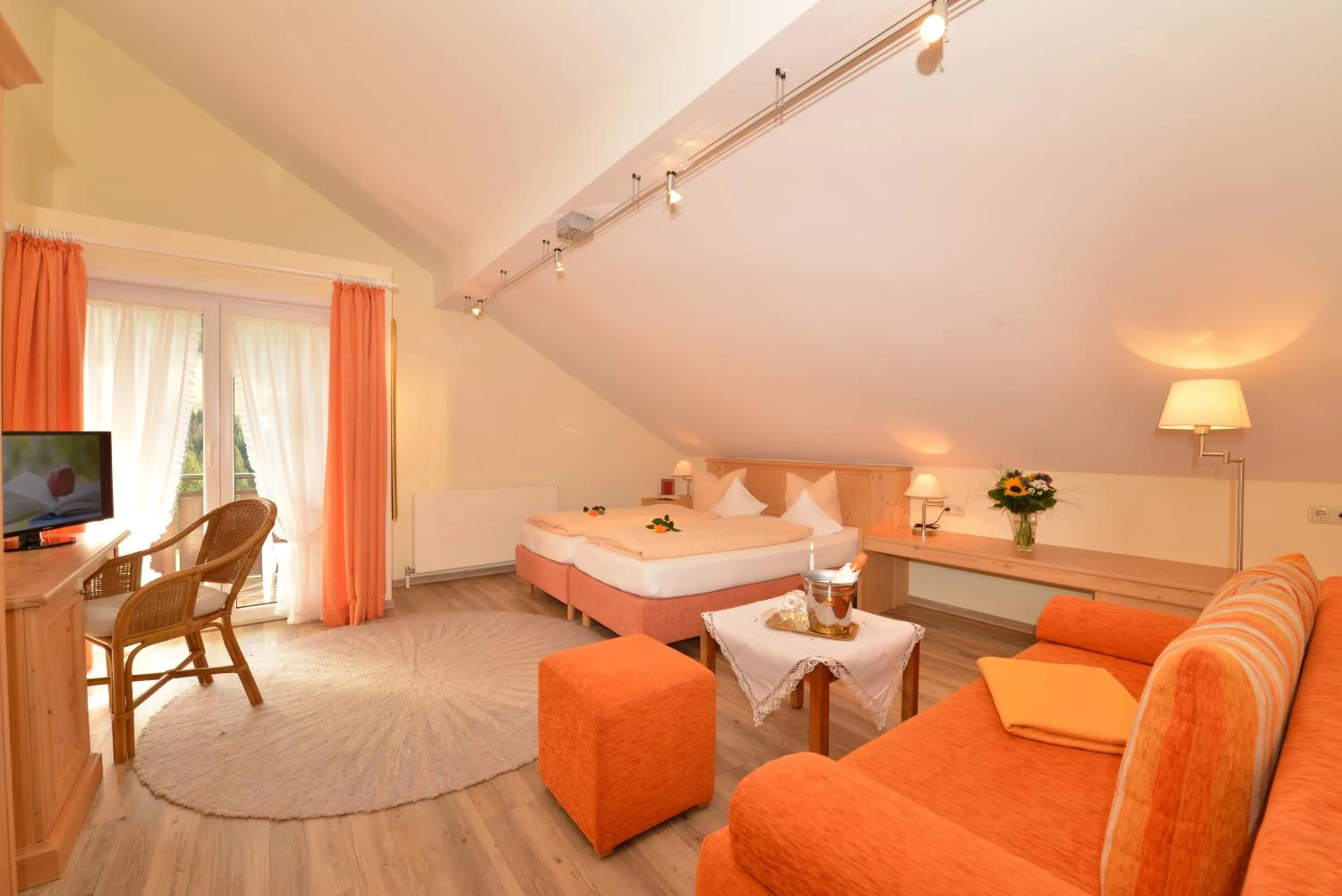 Bed in Herzen´s Landhaus