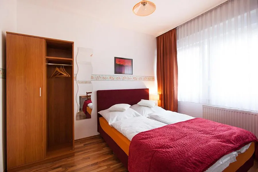 Bed in Pension Jasmin