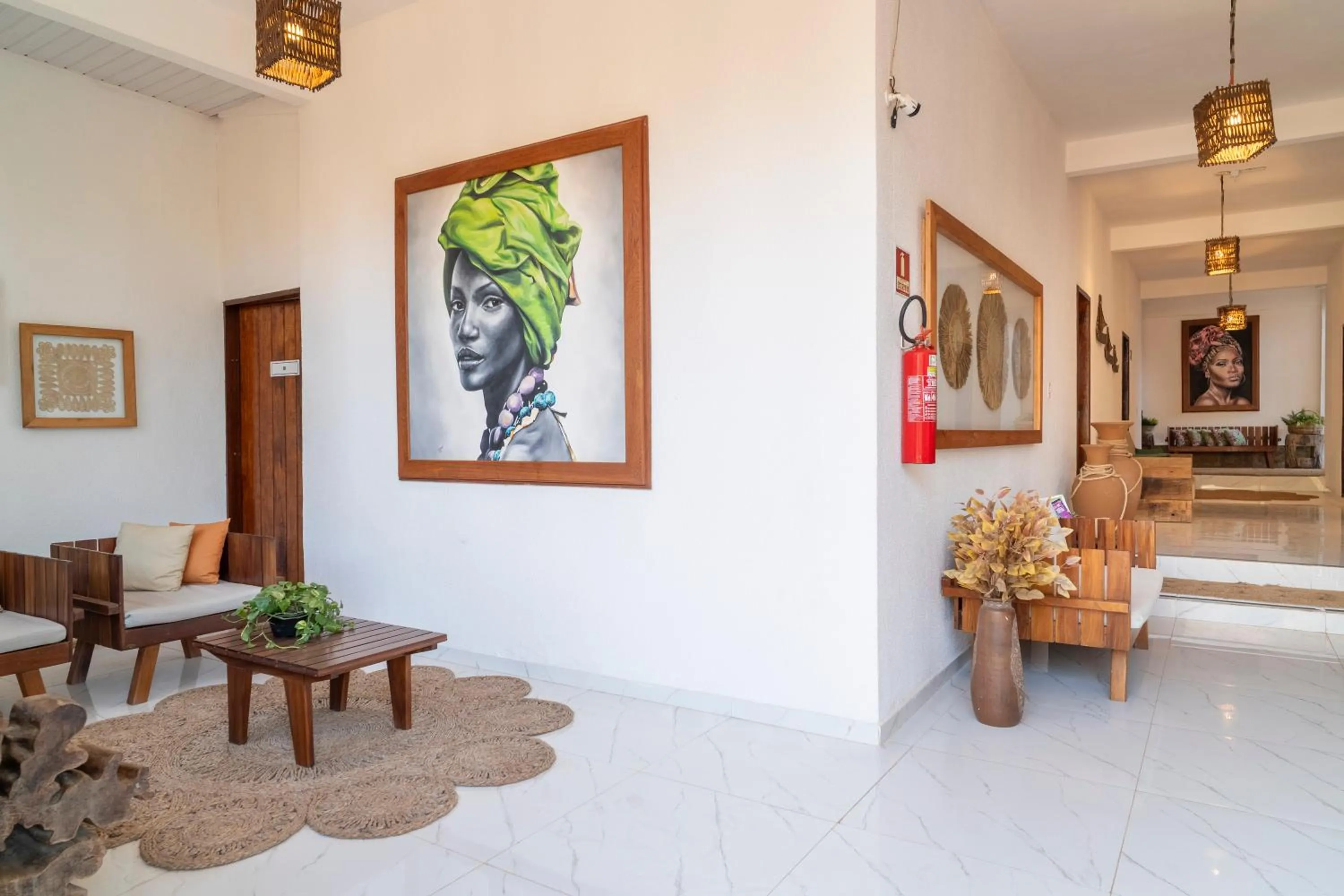 Lobby or reception in Pousada Matusa