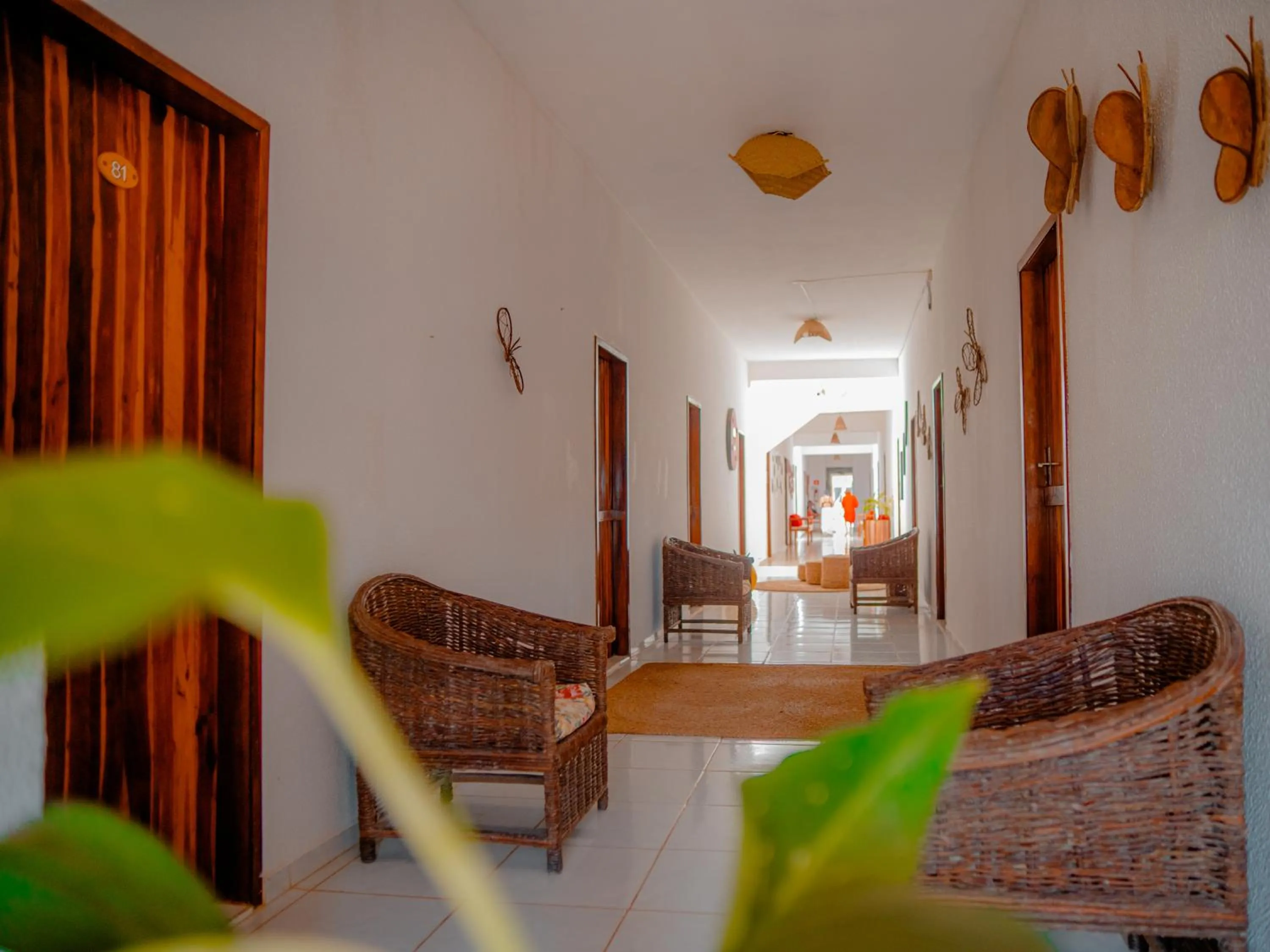 Seating area in Pousada Matusa