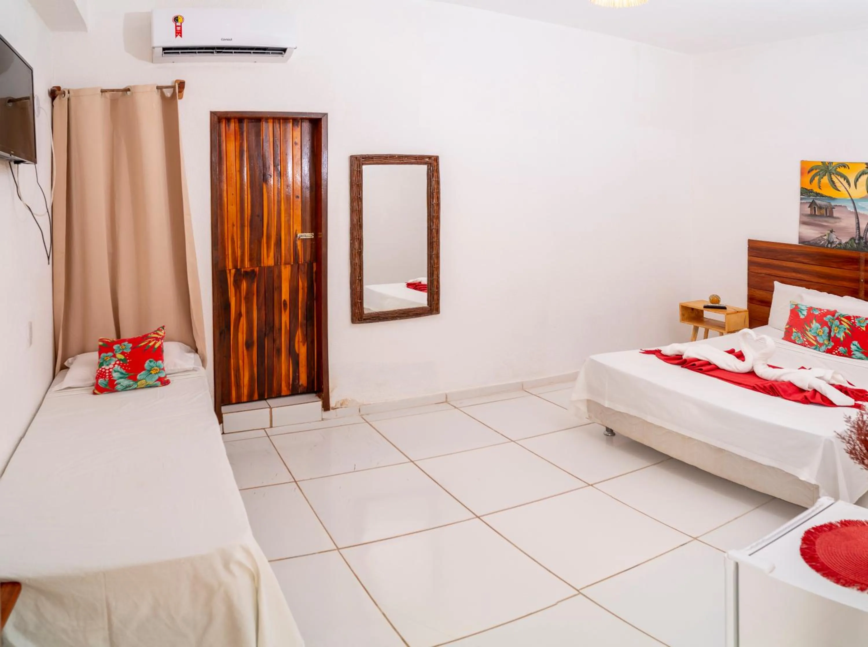 Bedroom, Bed in Pousada Matusa