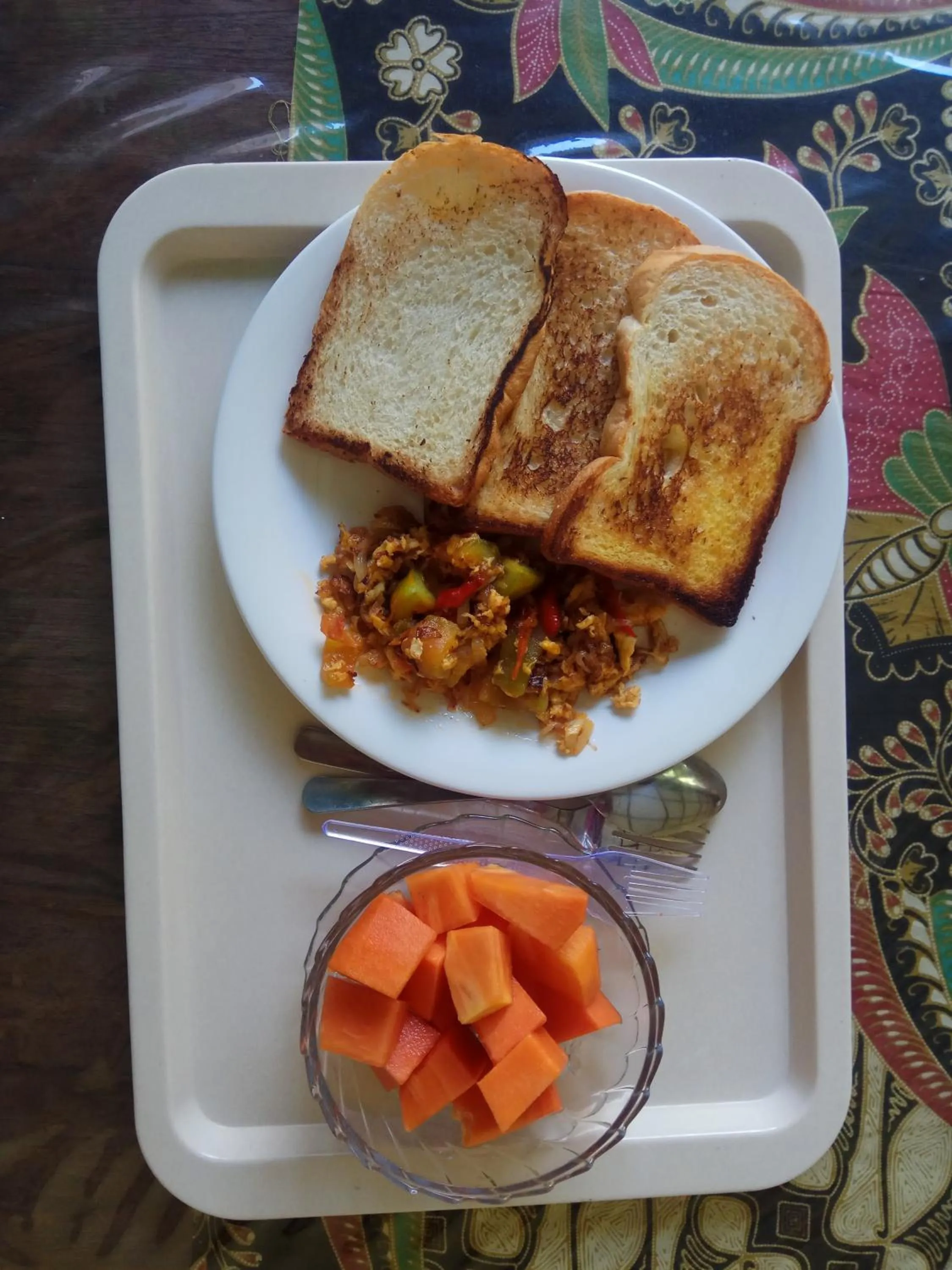 Breakfast in Doeloerkoe Homestay